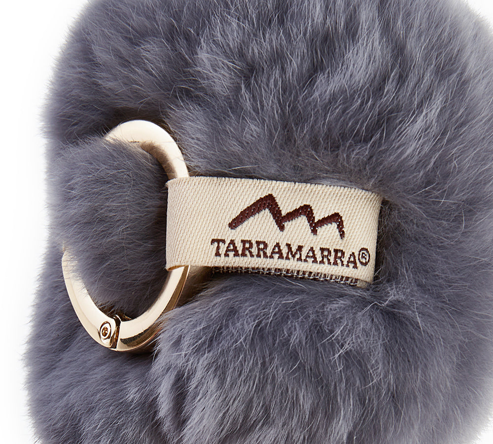 Fluffy Cat Paw Keychain - Cute Animal Key Ring for Women & Girls - Perfect for Backpacks, Purses & Gift Giving
