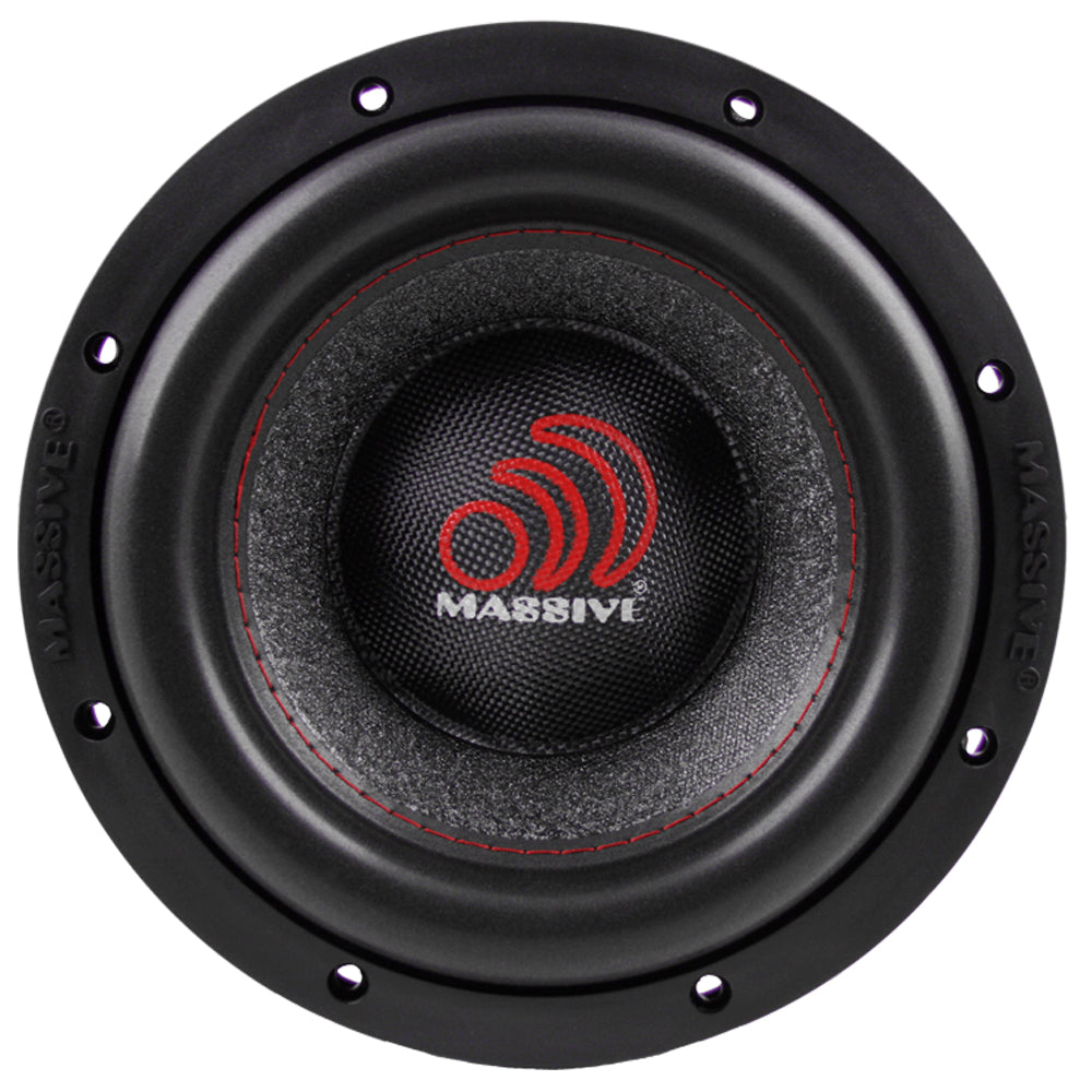 SUMMO84XL 8-Inch 400 Watts RMS Dual 4 Ohm 2 Voice Coil Subwoofer - Powerful Bass for Car Audio & Home Theater Systems