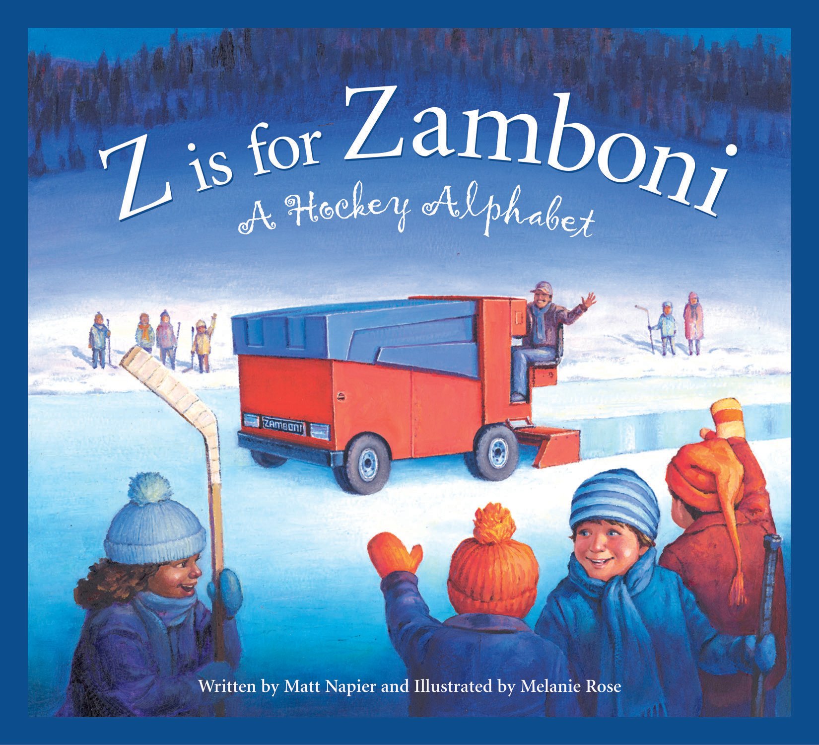 Z is for Zamboni: A Hockey Alphabet Book for Kids | ABC Learning & Sports Education | Perfect for Young Hockey Fans & Classroom Reading