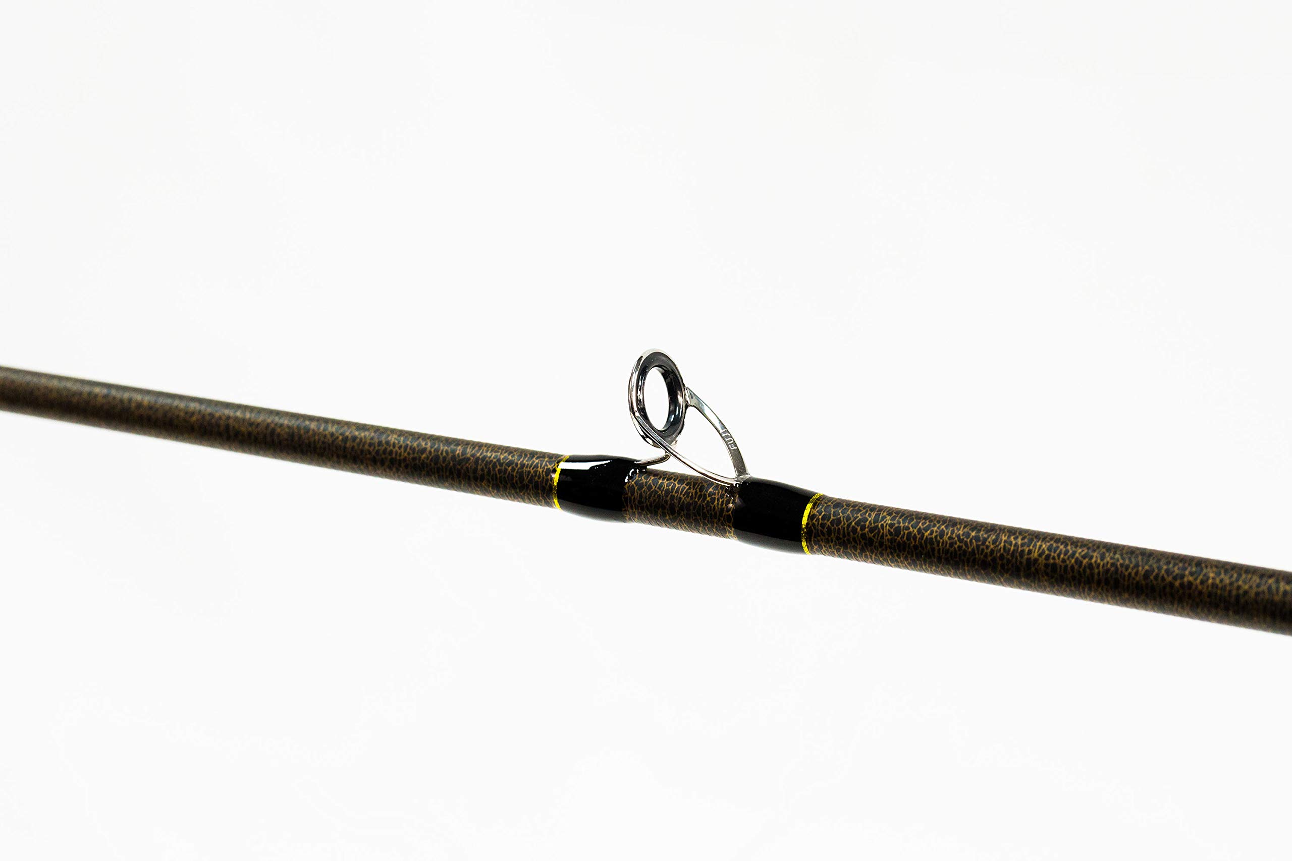 FAVORITE Rush Spinning Rod - Lightweight Graphite Fishing Pole for Bass, Trout & Saltwater - Perfect for Freshwater & Ocean Fishing Adventures
