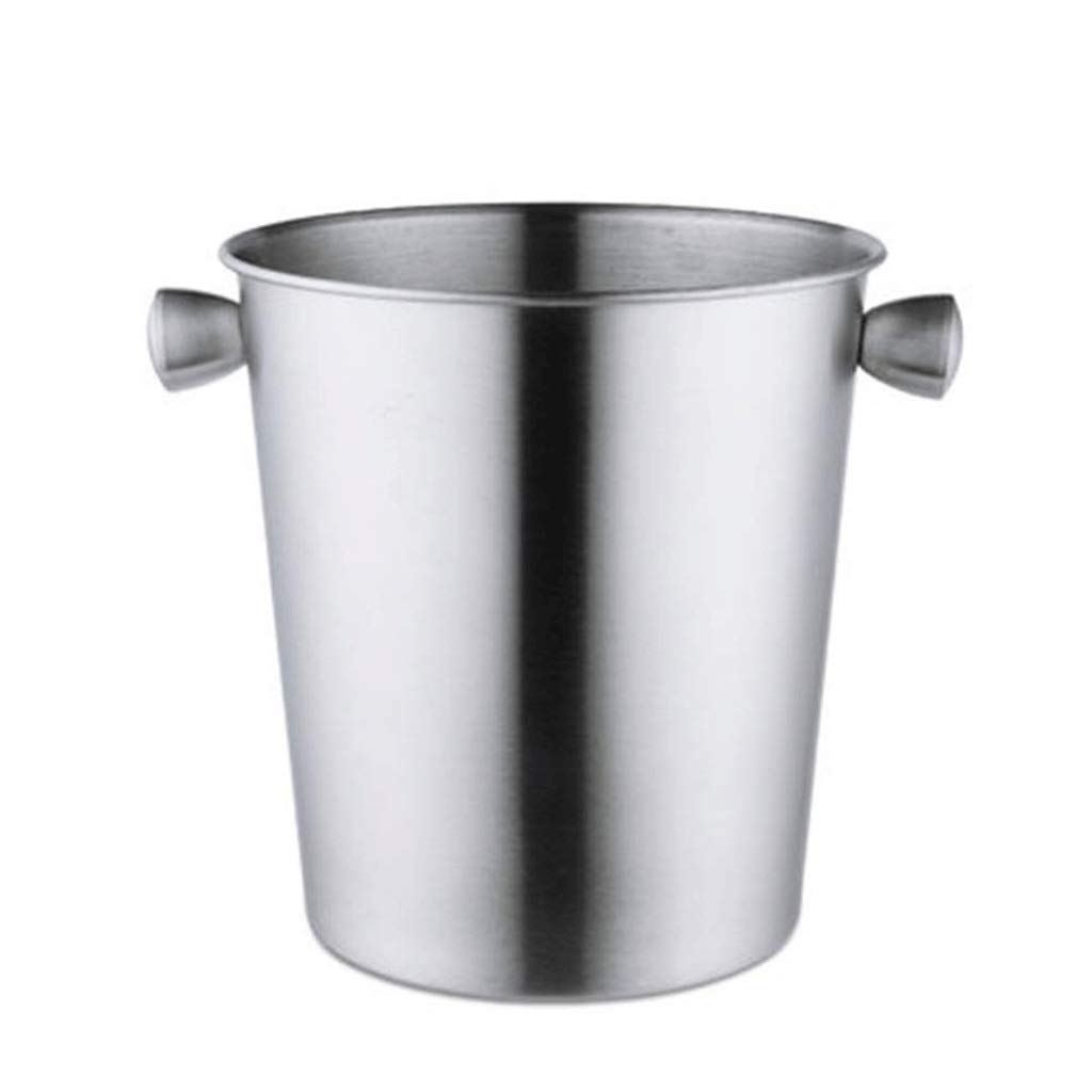 Premium Stainless Steel Double Walled Insulated Ice Bucket - Keep Drinks Cold for Hours | Perfect for Parties, Weddings, BBQs & Outdoor Events | Elegant Barware & Serveware for Entertaining