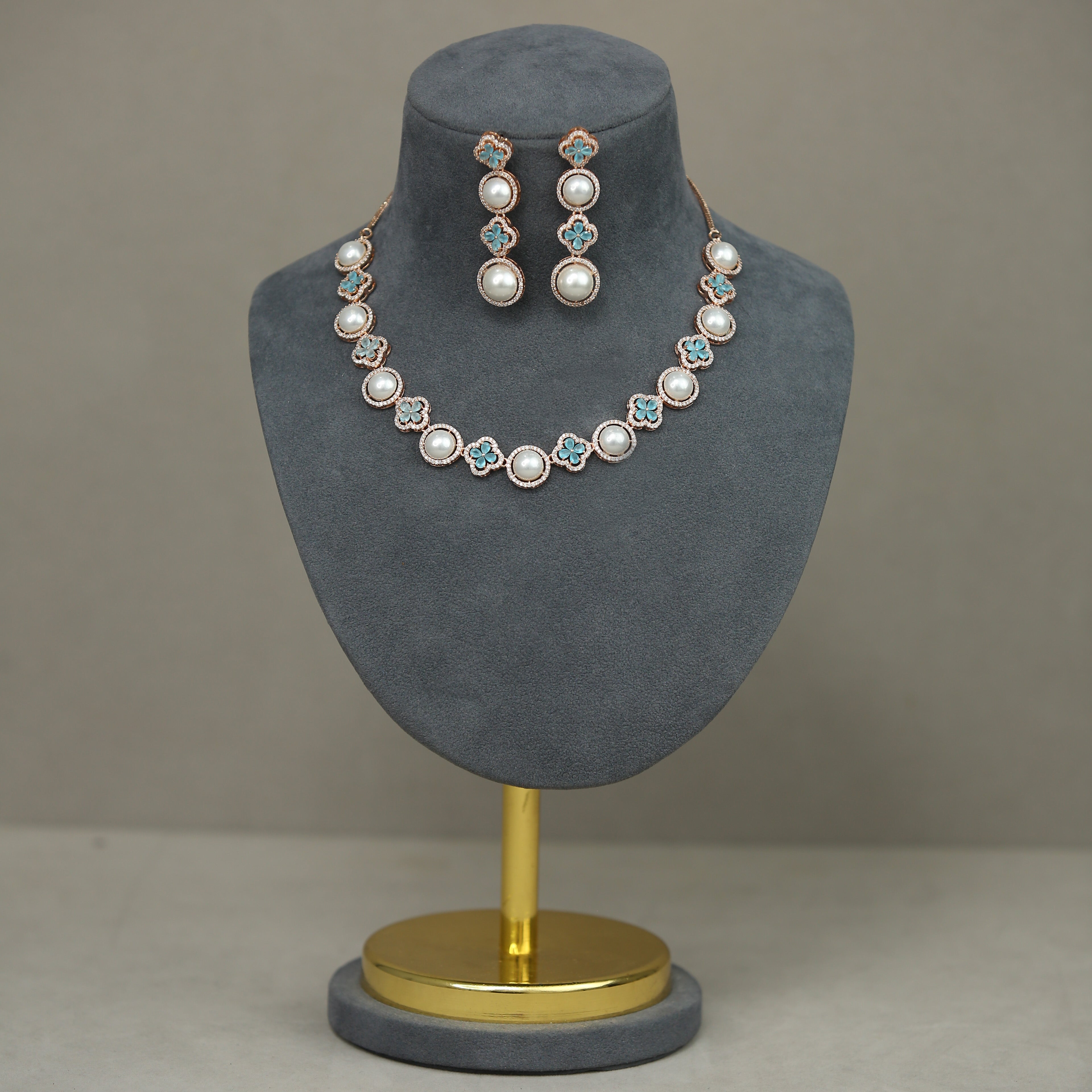 Cynthi CZ Full Set Jewelry - Elegant Cubic Zirconia Necklace, Earrings & Bracelet Set for Women | Perfect for Parties, Weddings & Special Occasions