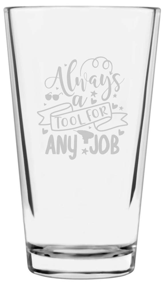 Dad Tool 16oz Pint Glass - Perfect for Gifts & Parties