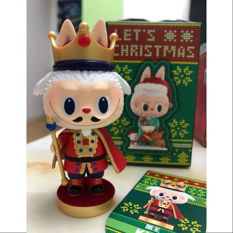 Labubu The Monsters Let's Christmas Series King - Limited Edition Collectible Figure for Holiday Decorations & Gift Giving