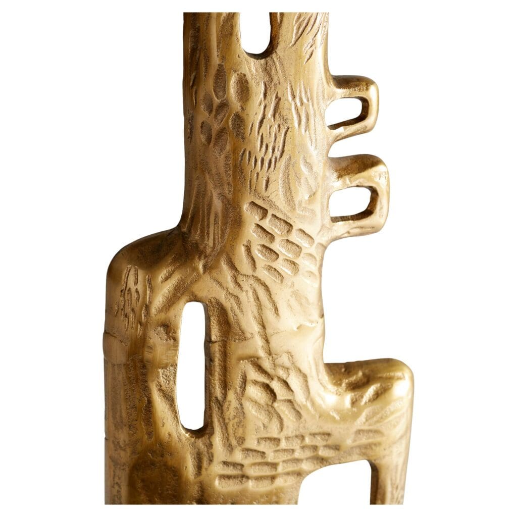 Cyan Design 11175 Sargon Lux Sculpture - Elegant Gold Home Decor Statue for Living Room, Office & Luxury Interior Design