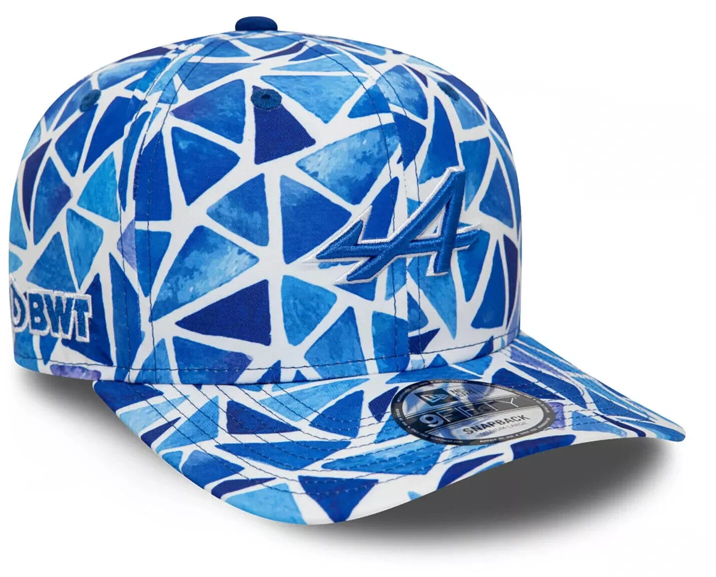 Alpine F1 Racing Team Official New Era 9Fifty Snapback Cap - Barcelona Grand Prix Limited Edition - Men's Adjustable Baseball Hat for Motorsport Fans & Streetwear Fashion