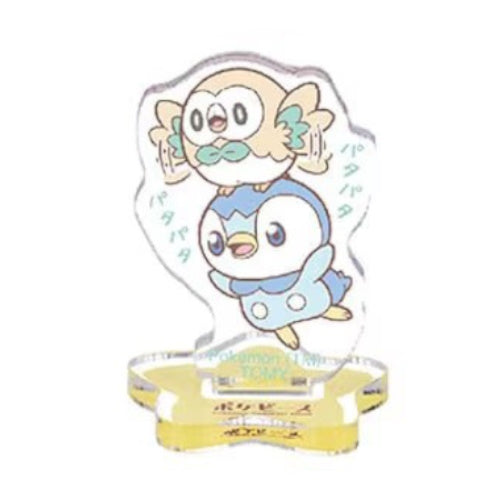 Pokemon Poke Peace Acrylic Stand - Takara Tomy 1.5 Inch Collectible Figure - Cute Anime Desk Decor for Office, Gaming Room & Gift for Pokemon Fans