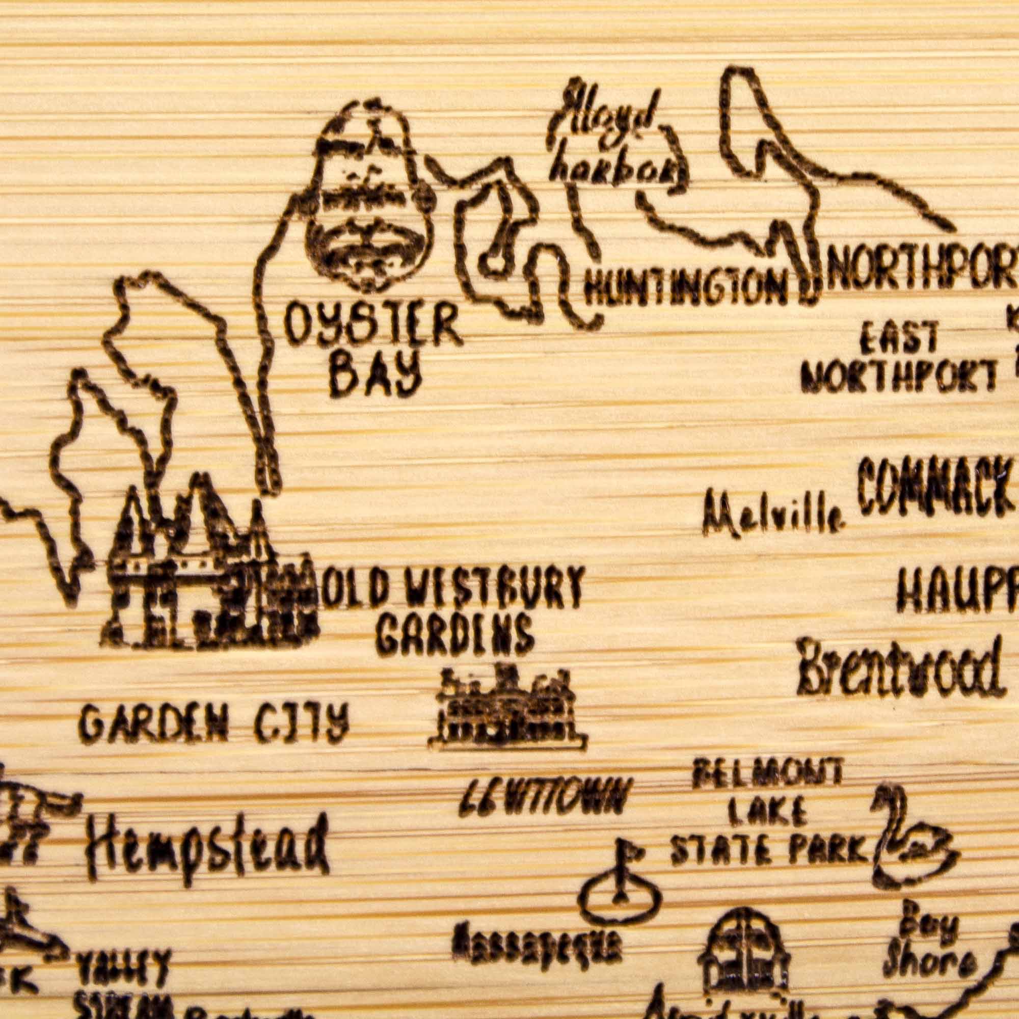 Premium Long Island Wooden Cutting Board - 11