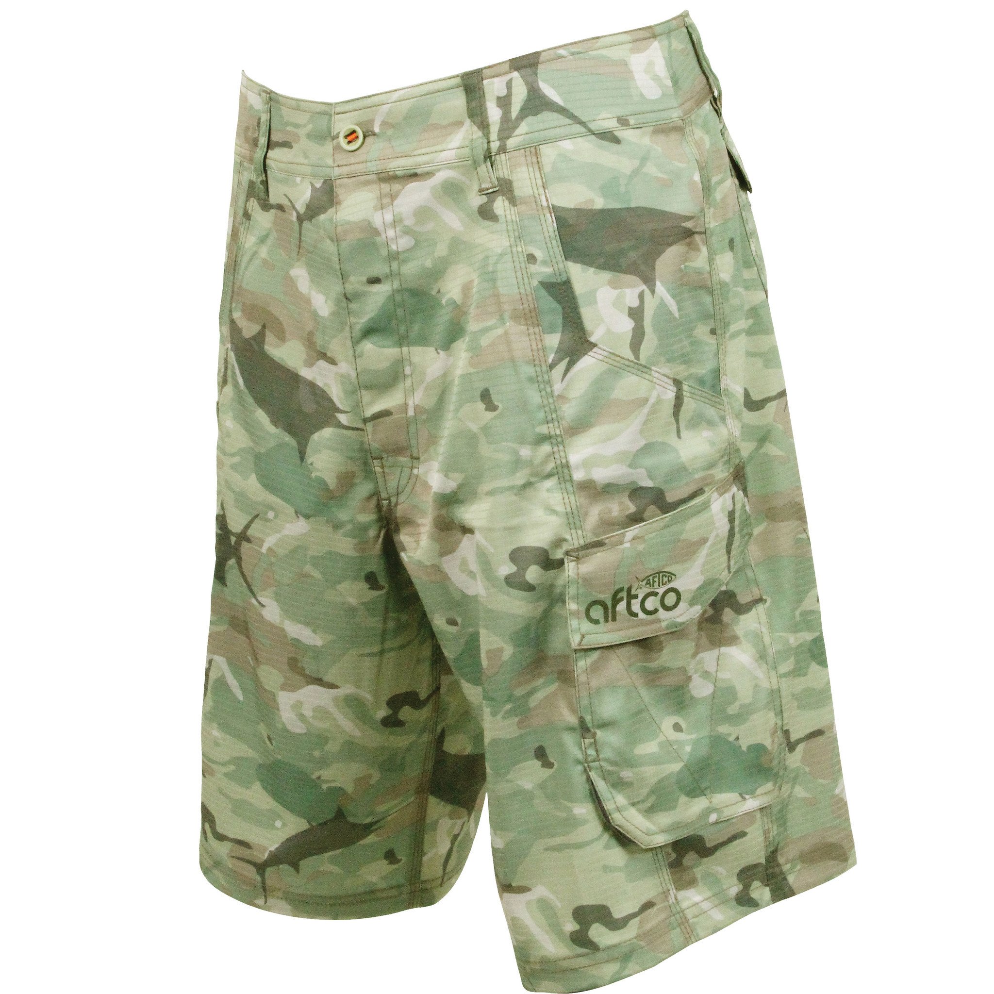 AFTCO Cloudburst Quick-Dry Fishing Shorts for Men - Lightweight, Breathable & Water-Resistant for Saltwater & Freshwater Fishing | Perfect for Boating, Hiking & Outdoor Adventures