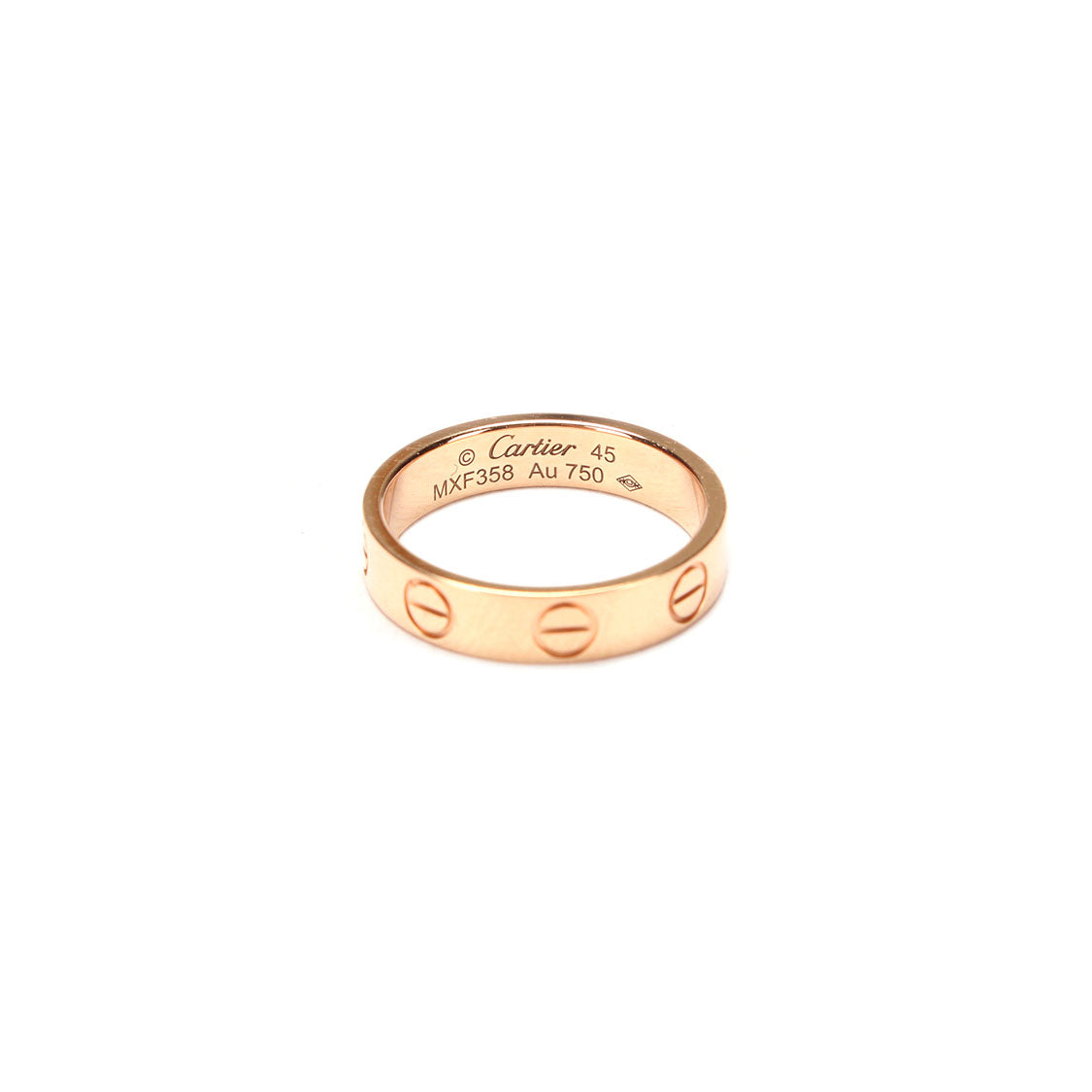 18K Gold Love Ring for Women - Elegant & Romantic Jewelry Gift for Anniversary, Engagement, Valentine's Day - Perfect for Everyday Wear & Special Occasions