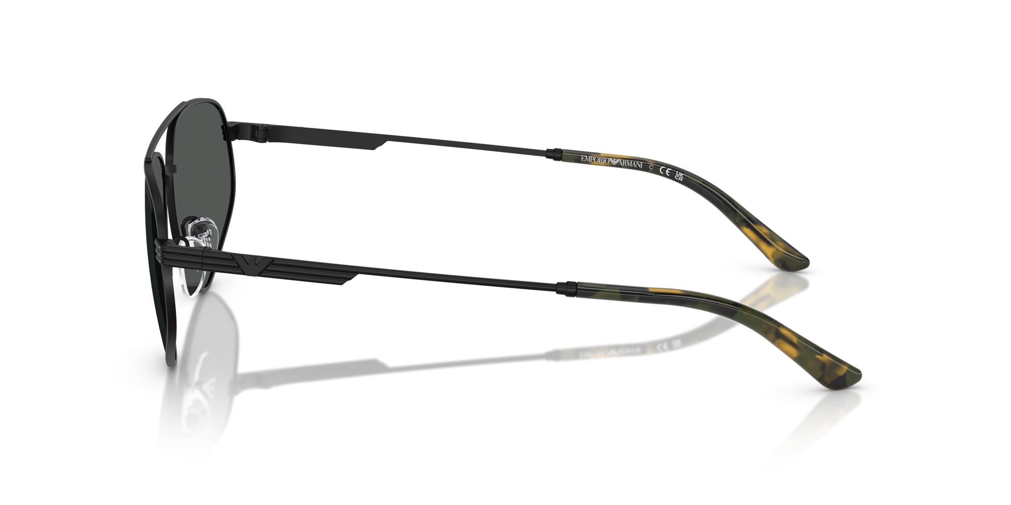 Emporio Armani EA2156 Sunglasses - Polarized UV Protection Aviator Style for Men & Women | Perfect for Driving, Travel & Outdoor Activities