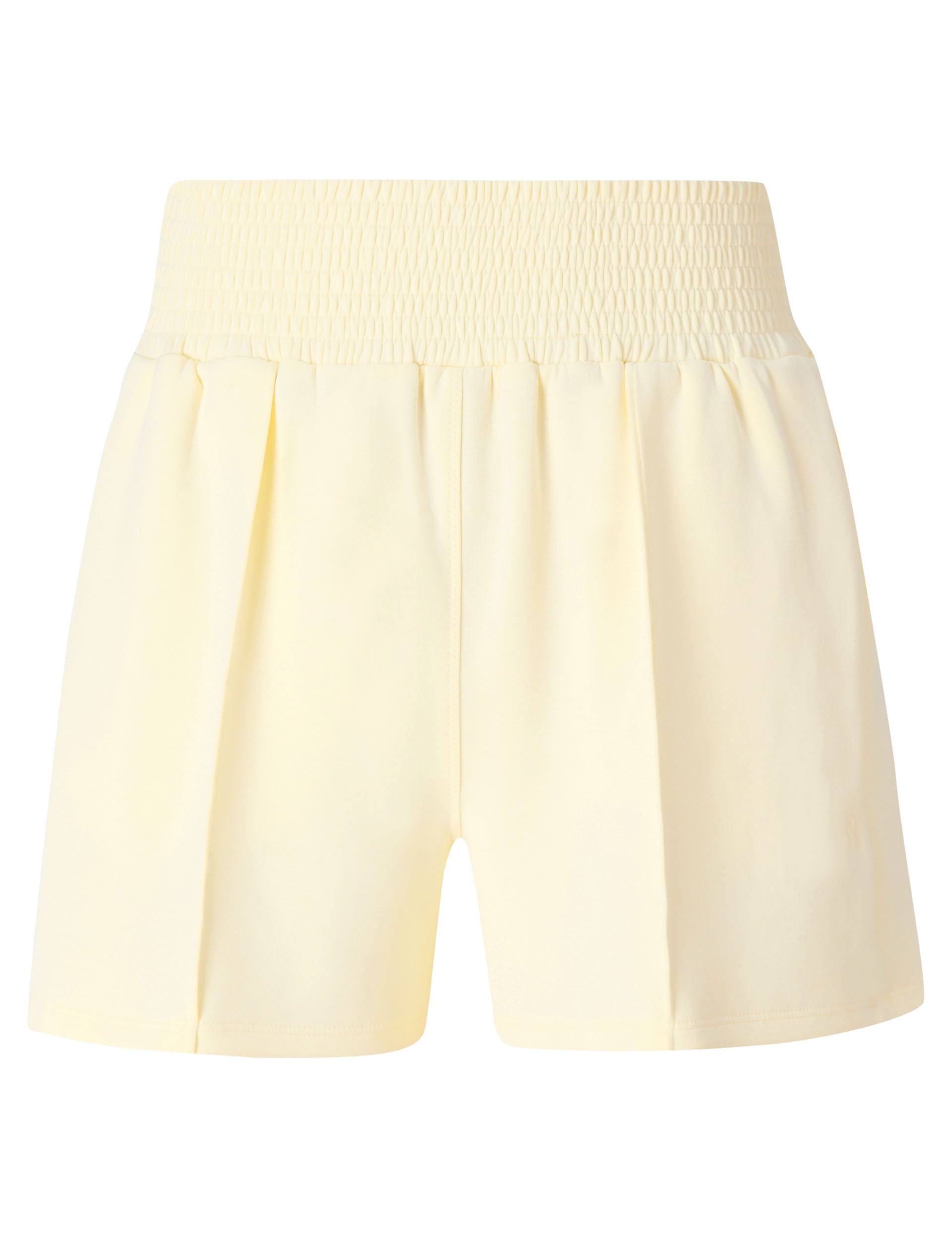 Buttercream Yellow Sand Wash CloudWeight Shorts for Women - Lightweight & Comfortable Summer Casual Shorts - Perfect for Yoga, Running, and Beach Outings