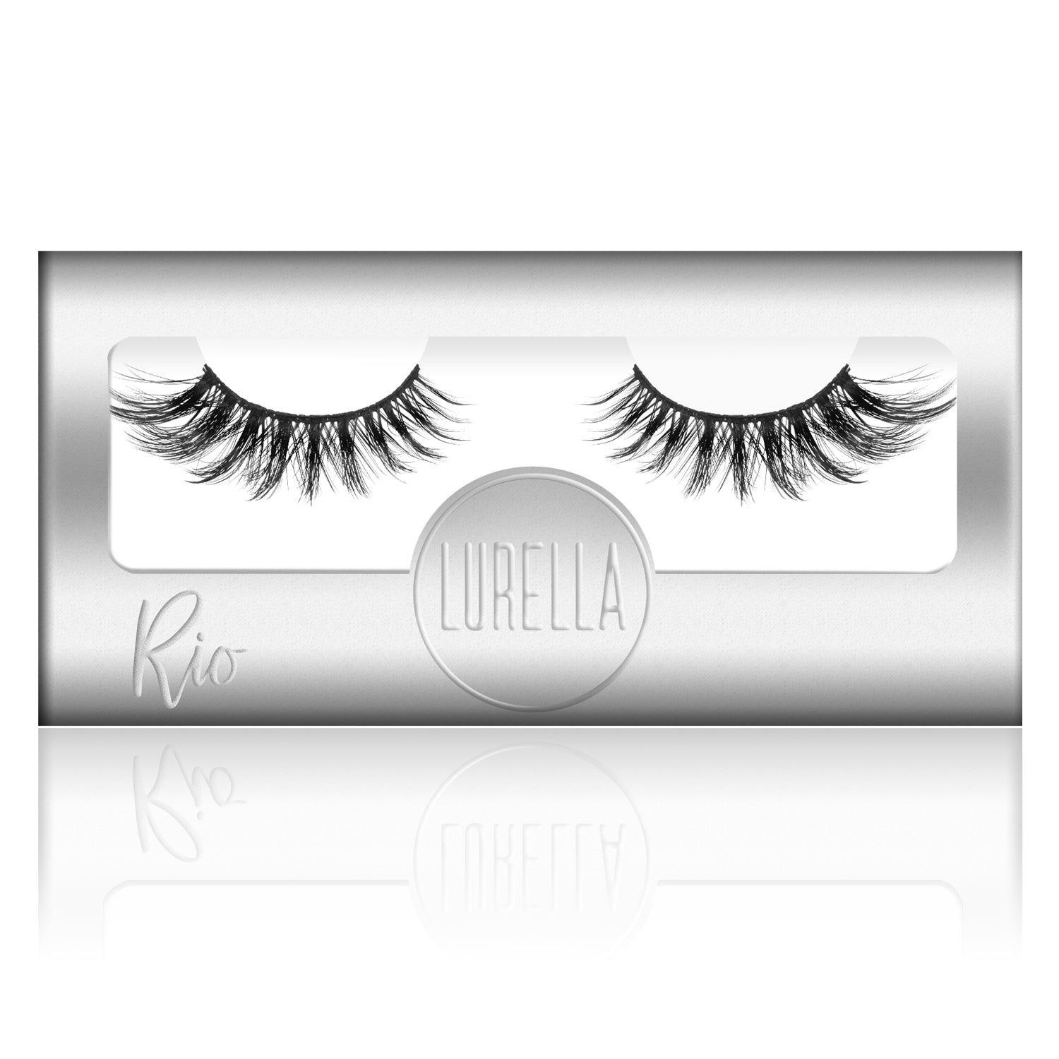 Natural Looking Synthetic Eyelashes - Rio Lashes for Dramatic Volume & Length | Perfect for Parties, Weddings & Everyday Glamour
