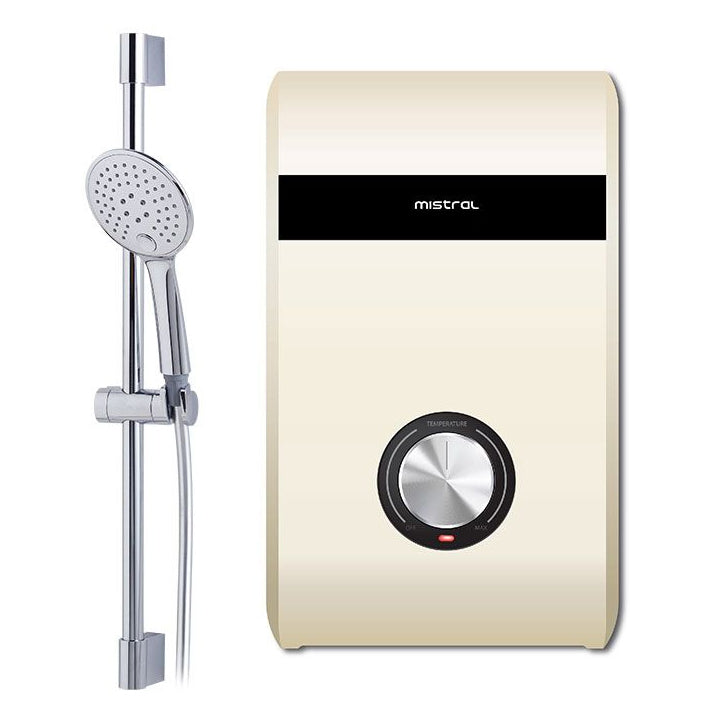 MSH66 Instant Electric Shower Heater - Portable Hot Water System for Bathroom, Kitchen & Camping - Fast Heating 3KW Power with Adjustable Temperature & Safety Protection