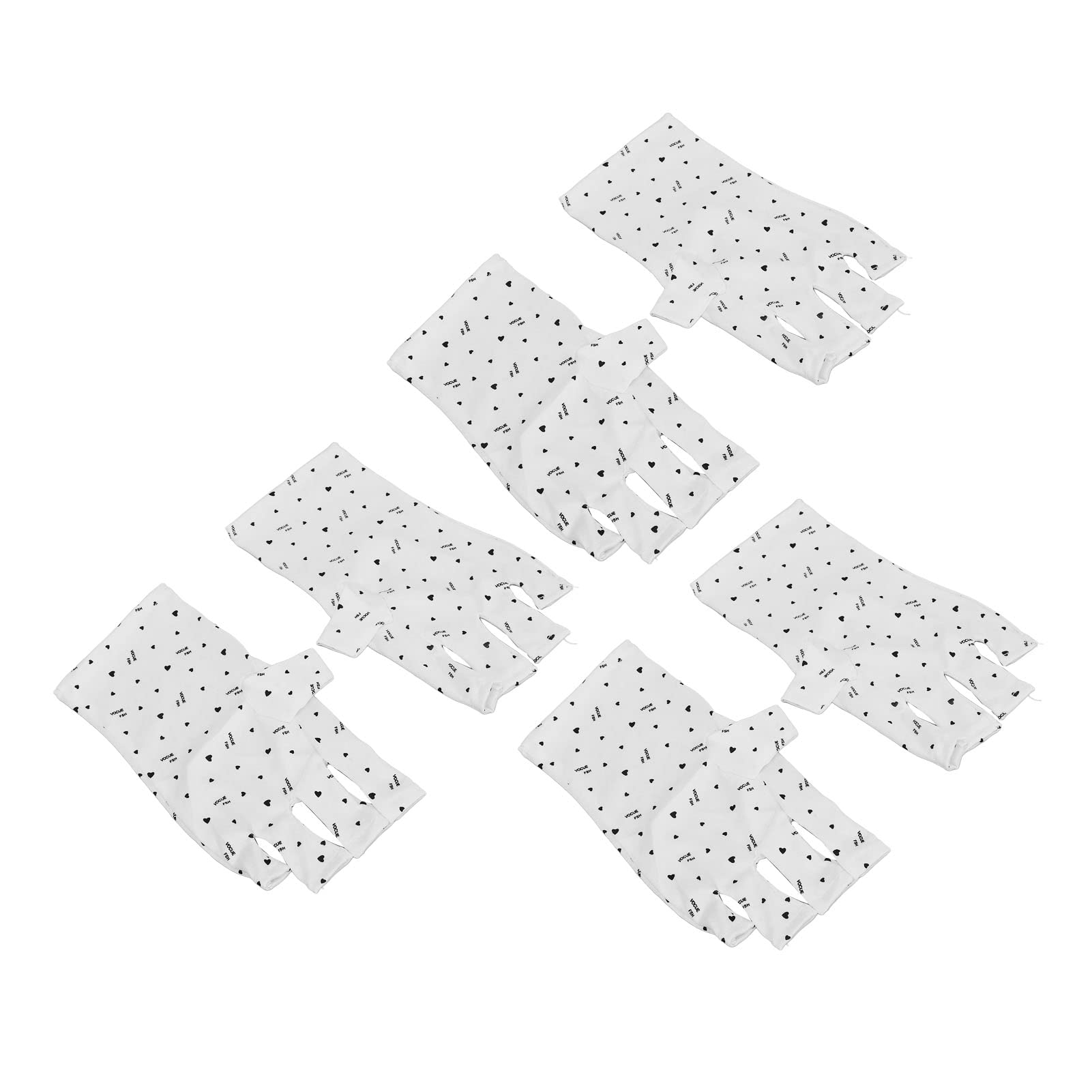 UV Protection Gloves for Gel Nails - Stretchy & Breathable Hand UV Blocking Gloves for Nail Salon, Travel & Outdoor Activities