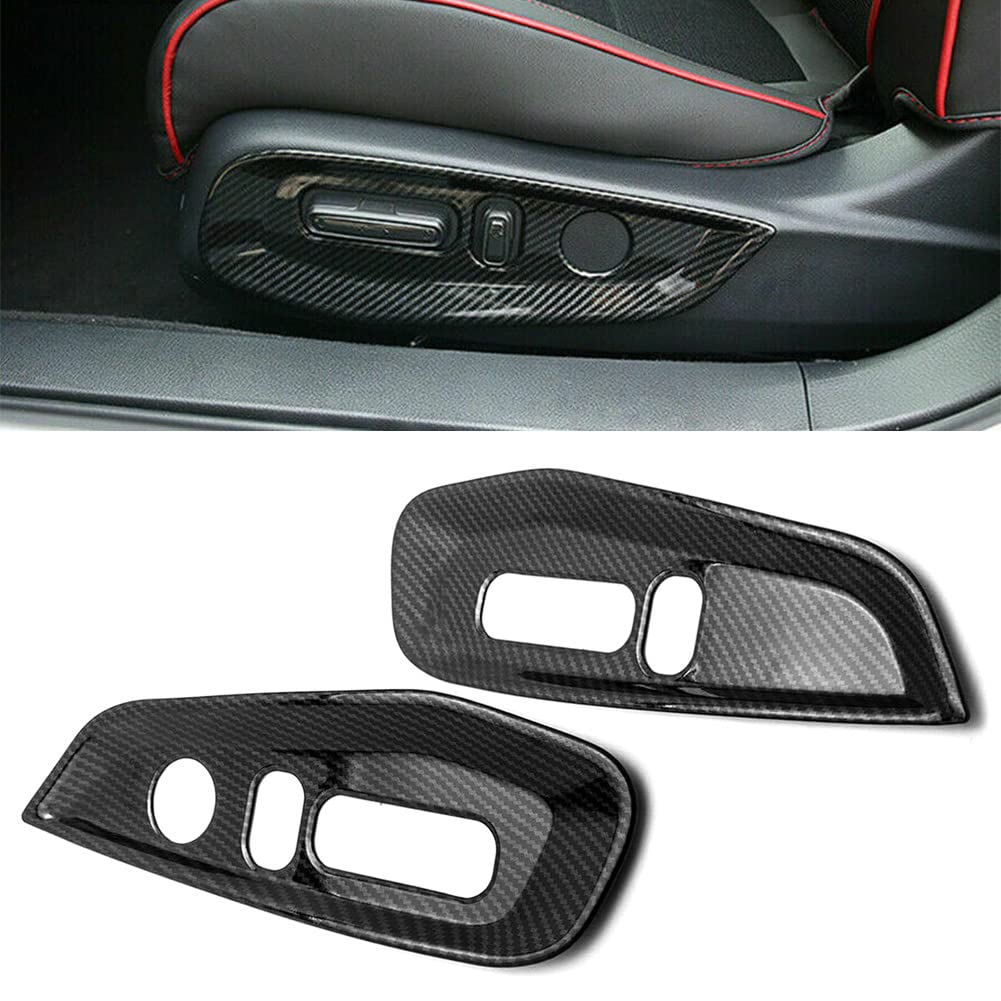 GZYF Car Auto Seat Adjust Panel Cover Trim for HONDA CR-V 2017-2021 - Replacement Interior Accessory for Comfort & Protection - Perfect for Daily Commute, Road Trips & Car Maintenance