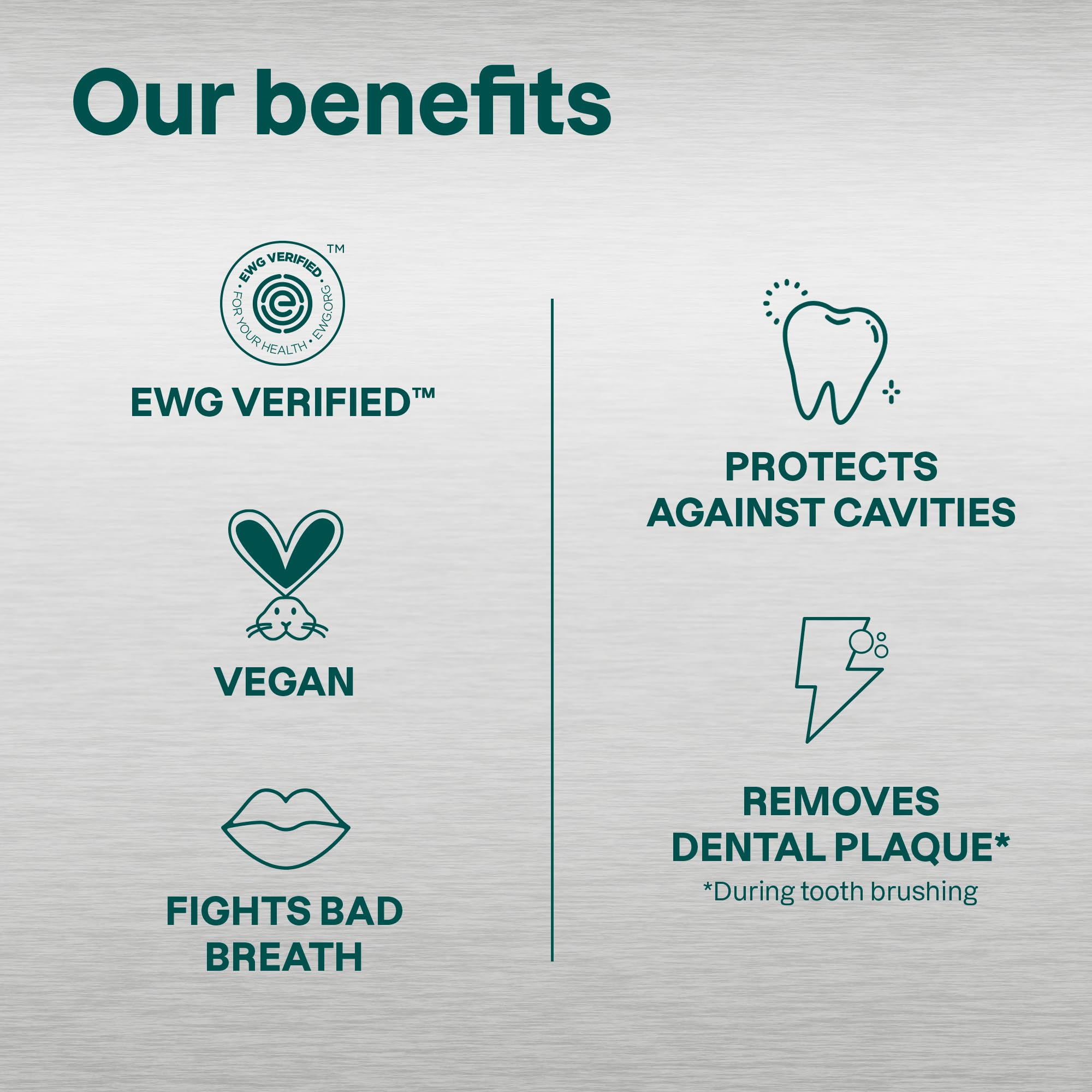 ATTITUDE Fluoride Toothpaste for Cavity Prevention | Vegan, Cruelty-Free & Sugar-Free | Whitening Peppermint Flavor (4.2 Oz) – Fresh Breath for Daily Oral Care & Teeth Whitening