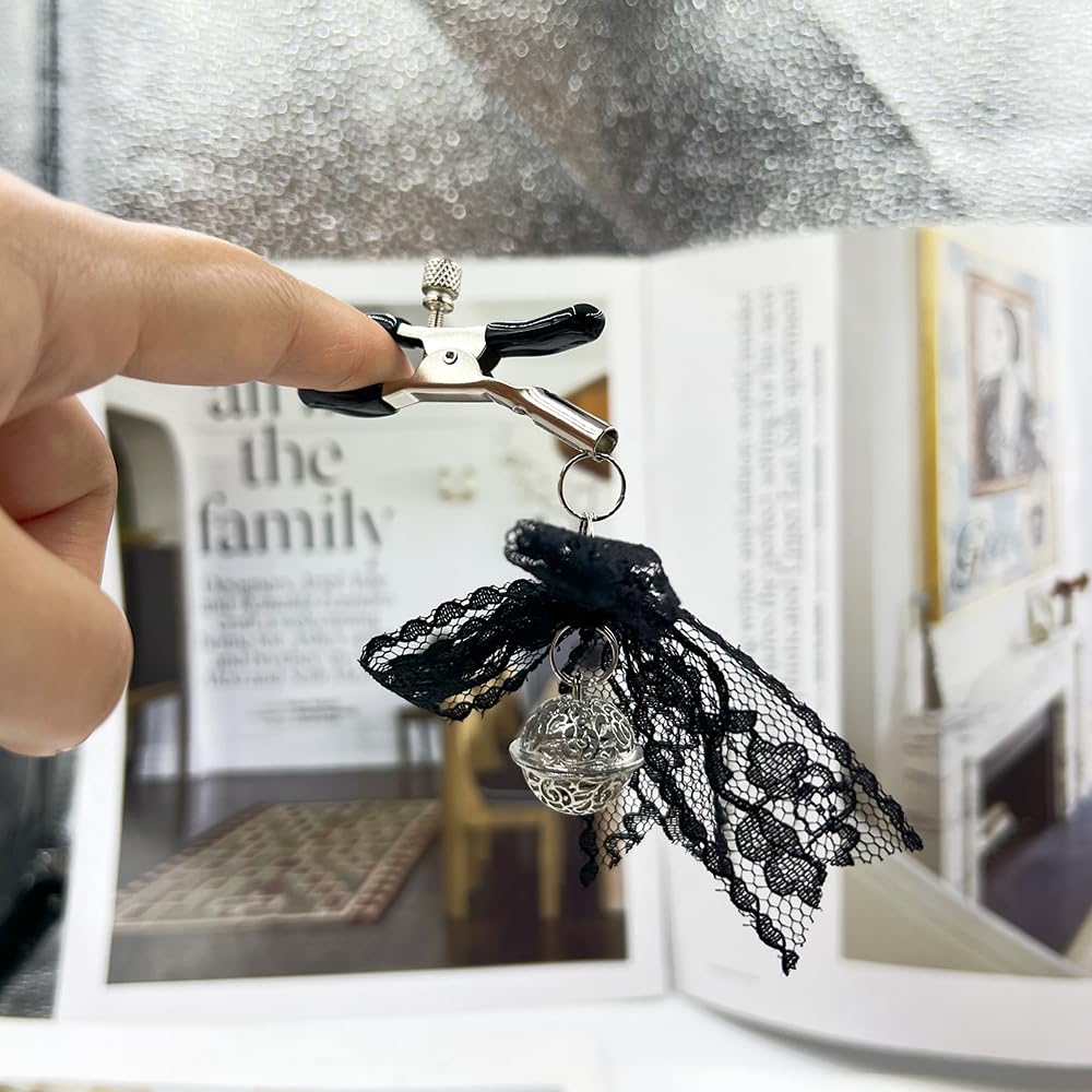 Adjustable Non-Piercing Body Clips for Women - Stainless Steel Tassel & Bow Decorative Faux Jewelry - Perfect for Parties, Festivals & Fashion Accessories