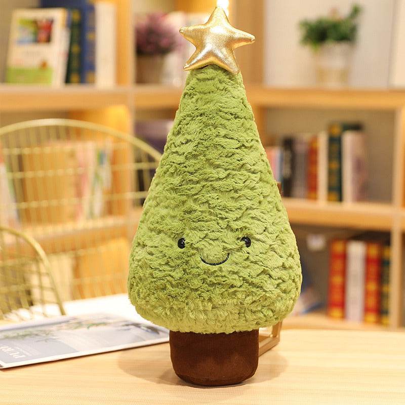 Adorable Christmas Tree Plush Toy - Soft Holiday Decor for Kids & Home - Perfect for Xmas Gifts, Stocking Stuffers & Festive Decorations