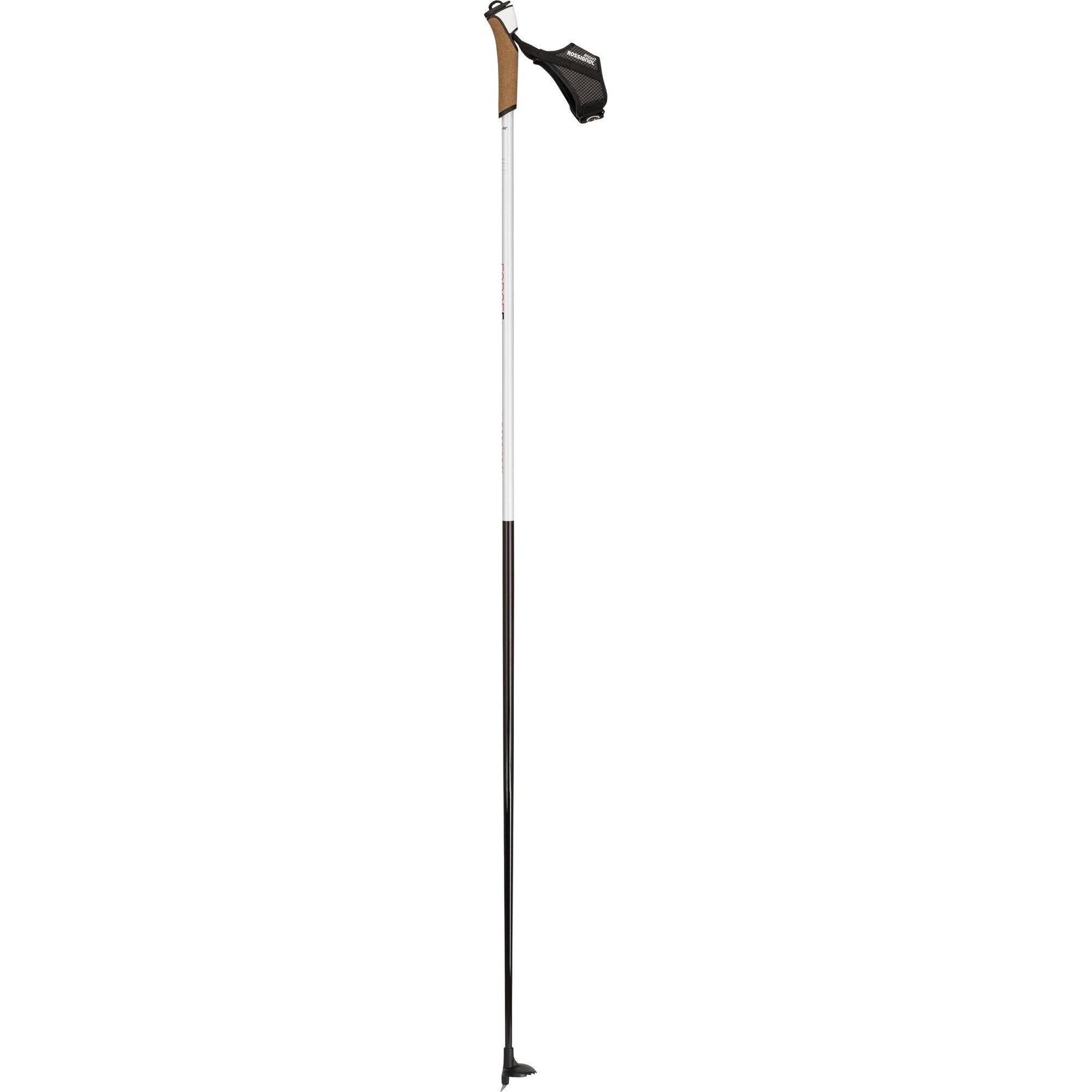 Rossignol 2023 Force 5 Nordic Ski Poles - Lightweight Carbon Fiber Cross-Country Skiing Poles for Men & Women - Perfect for Trail Skiing, Backcountry Adventures & Winter Sports