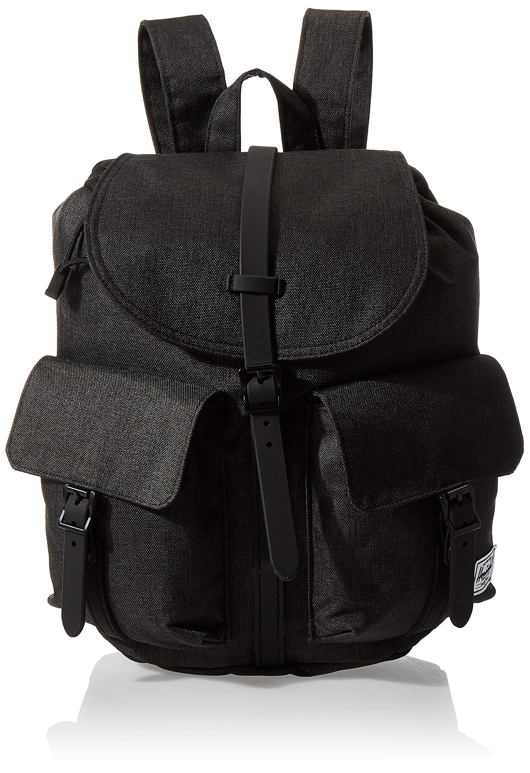 Herschel Dawson Small 13L Backpack - Black Crosshatch Design for School, Travel & Everyday Use | Lightweight Durable Laptop Bag