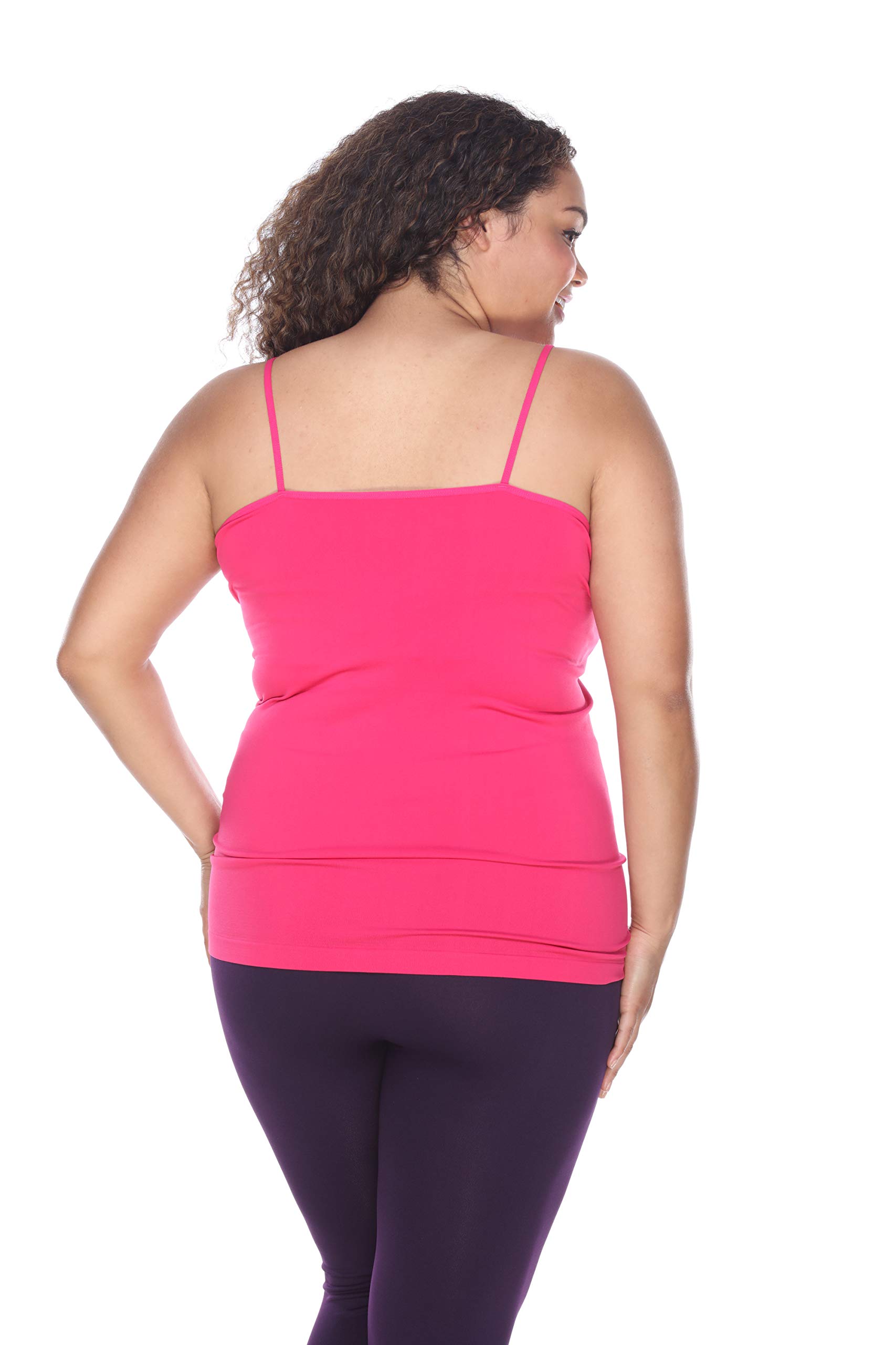 Plus Size Women's Tank Top - White Mark PS133 - Comfortable & Stylish for Casual Wear, Workout, and Layering