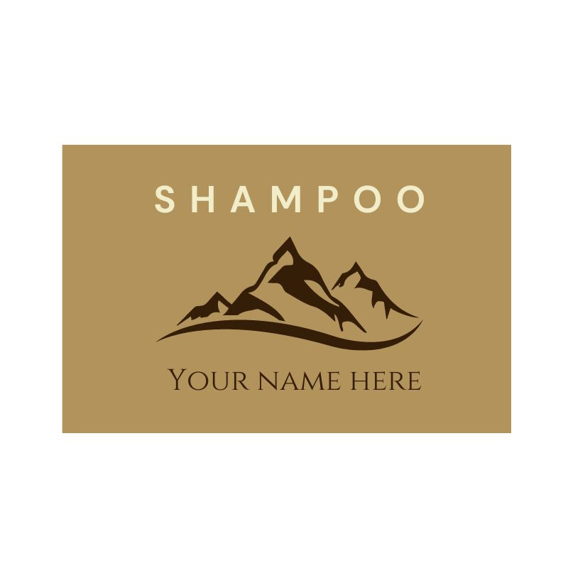 Personalized Refillable Pump Bottle Set - Mountain Design | Eco-Friendly Travel & Gym Essential for Hand Sanitizer, Lotion & Liquid Soap