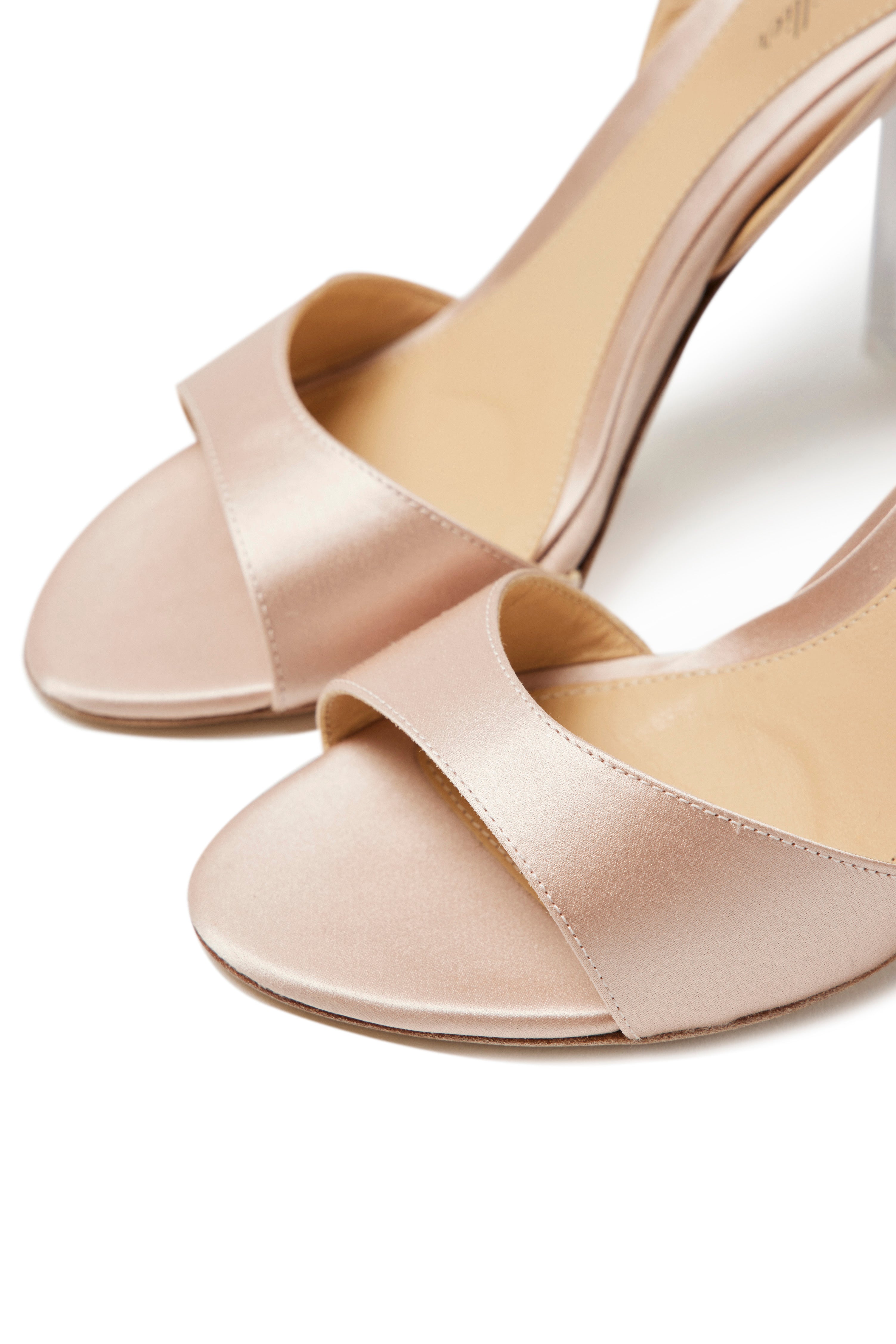 Ava Women's Comfortable Satin Sandals - Elegant Summer Slide Shoes for Beach, Wedding, and Casual Wear