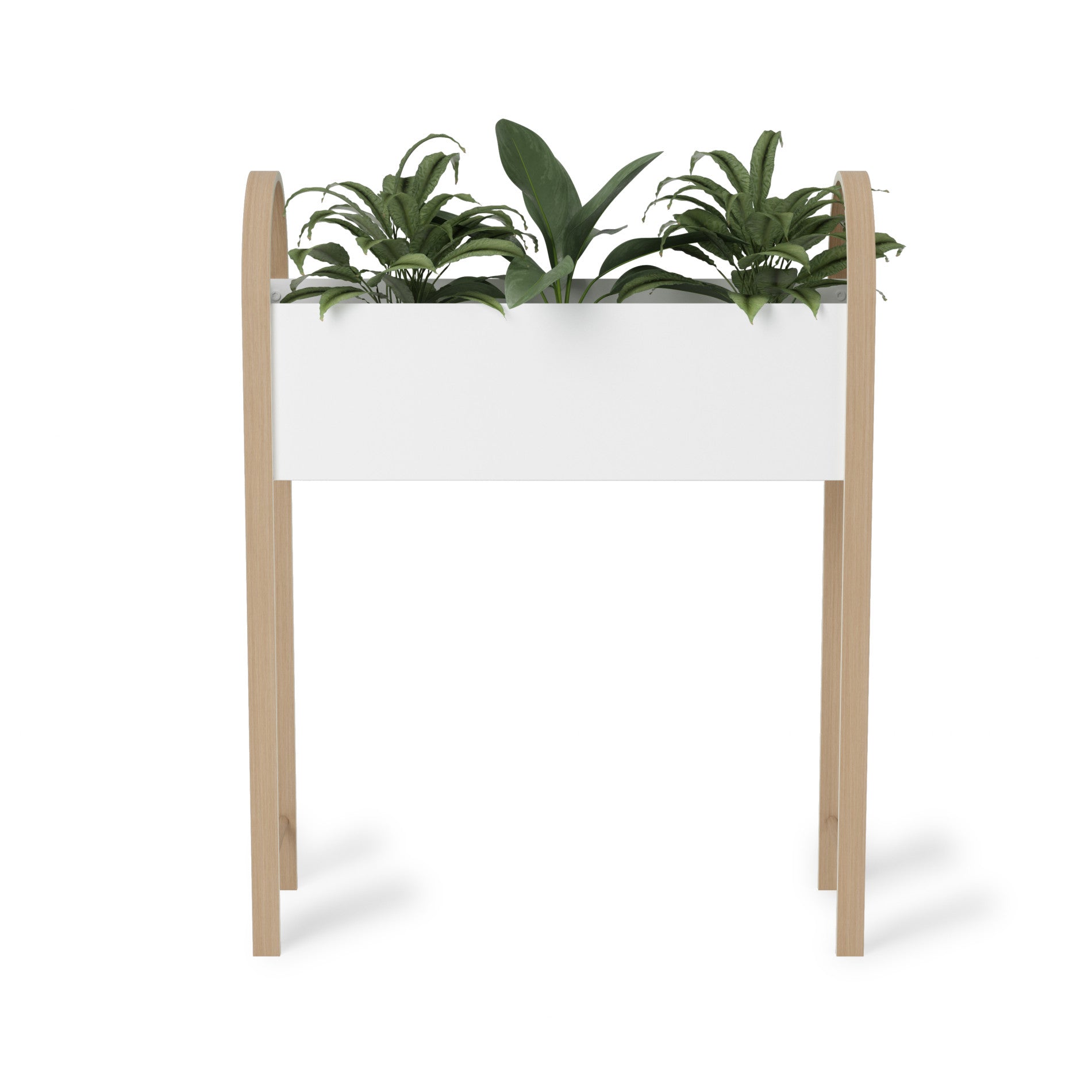 Bellwood Storage & Planter Box - Rustic Wooden Garden Planter with Storage Shelf for Outdoor Decor, Patio, Balcony & Backyard Organization