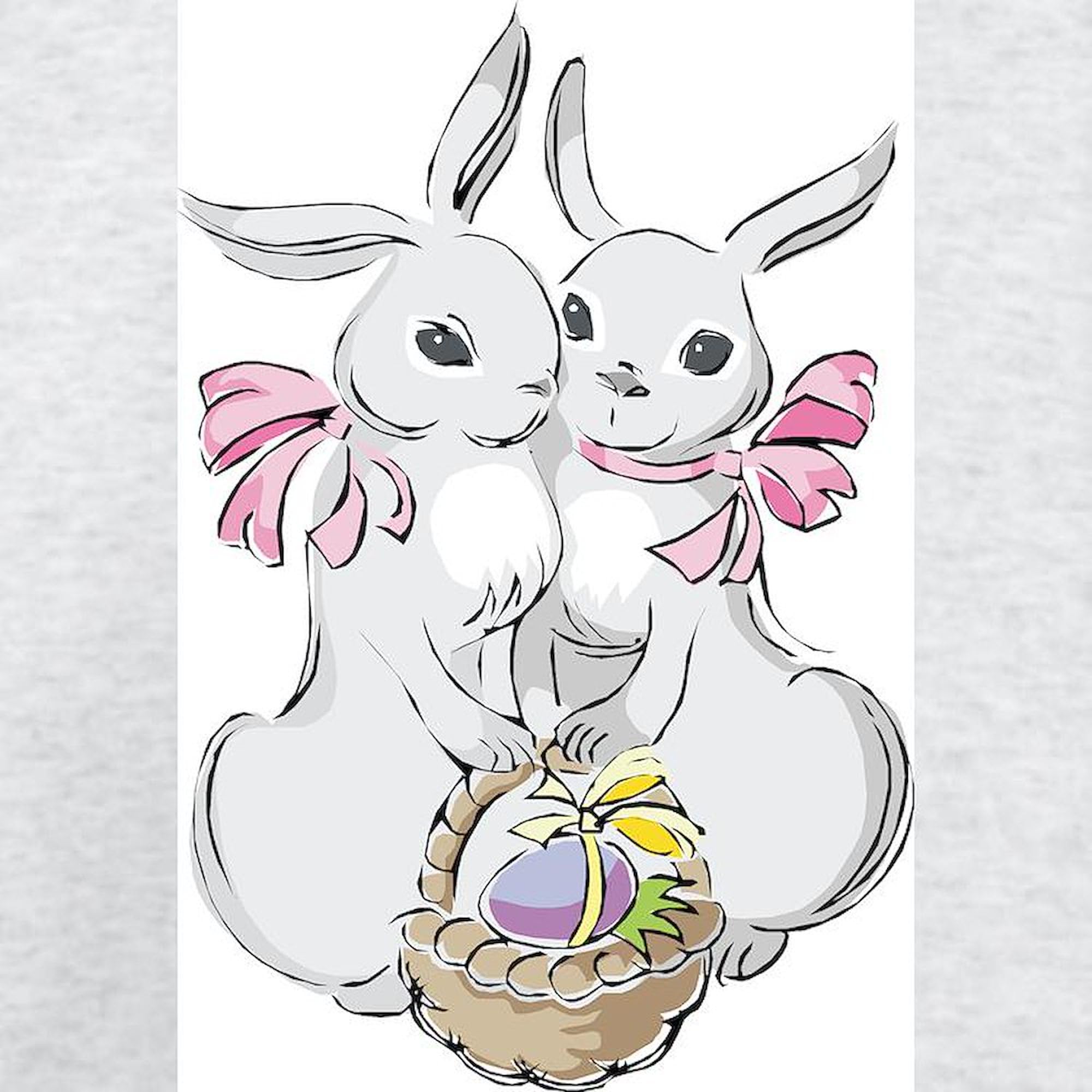 Easter Bunny Kids Sweatshirt - Cute Rabbit Graphic Youth Pullover Hoodie for Boys & Girls | Perfect for Easter Celebrations, Spring Outfits & Family Photos