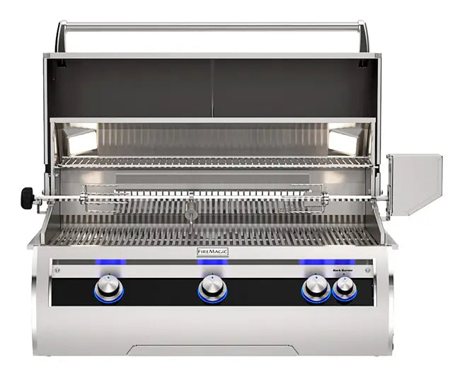 **Fire Magic E790i 36-Inch 3-Burner Echelon Diamond Built-In Gas Grill with Rotisserie & Analog Thermometer – Perfect for Outdoor Cooking, Backyard BBQs, and Entertaining Guests**