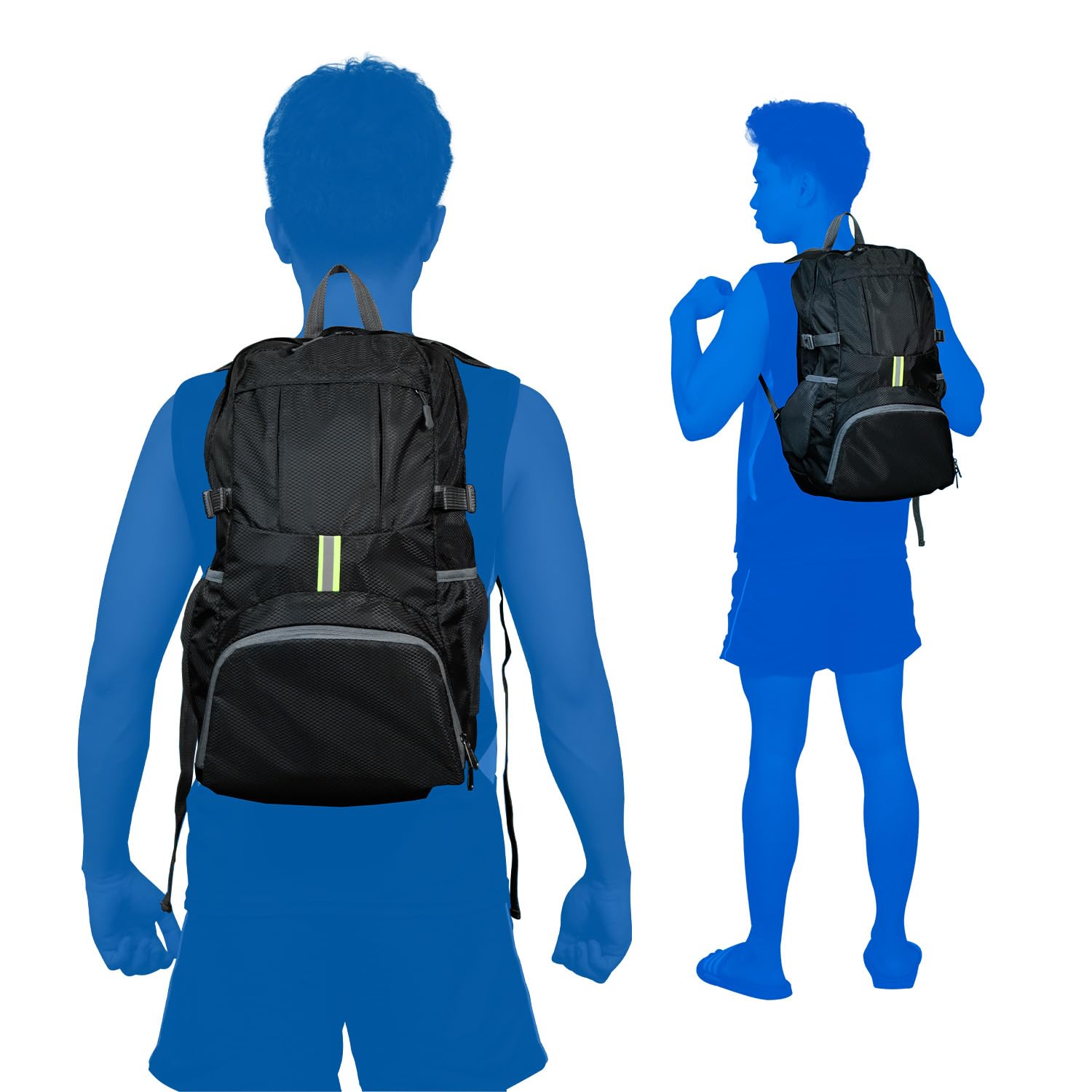 35L Ready Pack - Lightweight Waterproof Travel Backpack for Hiking, Camping & Outdoor Adventures - Foldable Daypack for Men & Women - Perfect for Commuting, Gym & Weekend Getaways