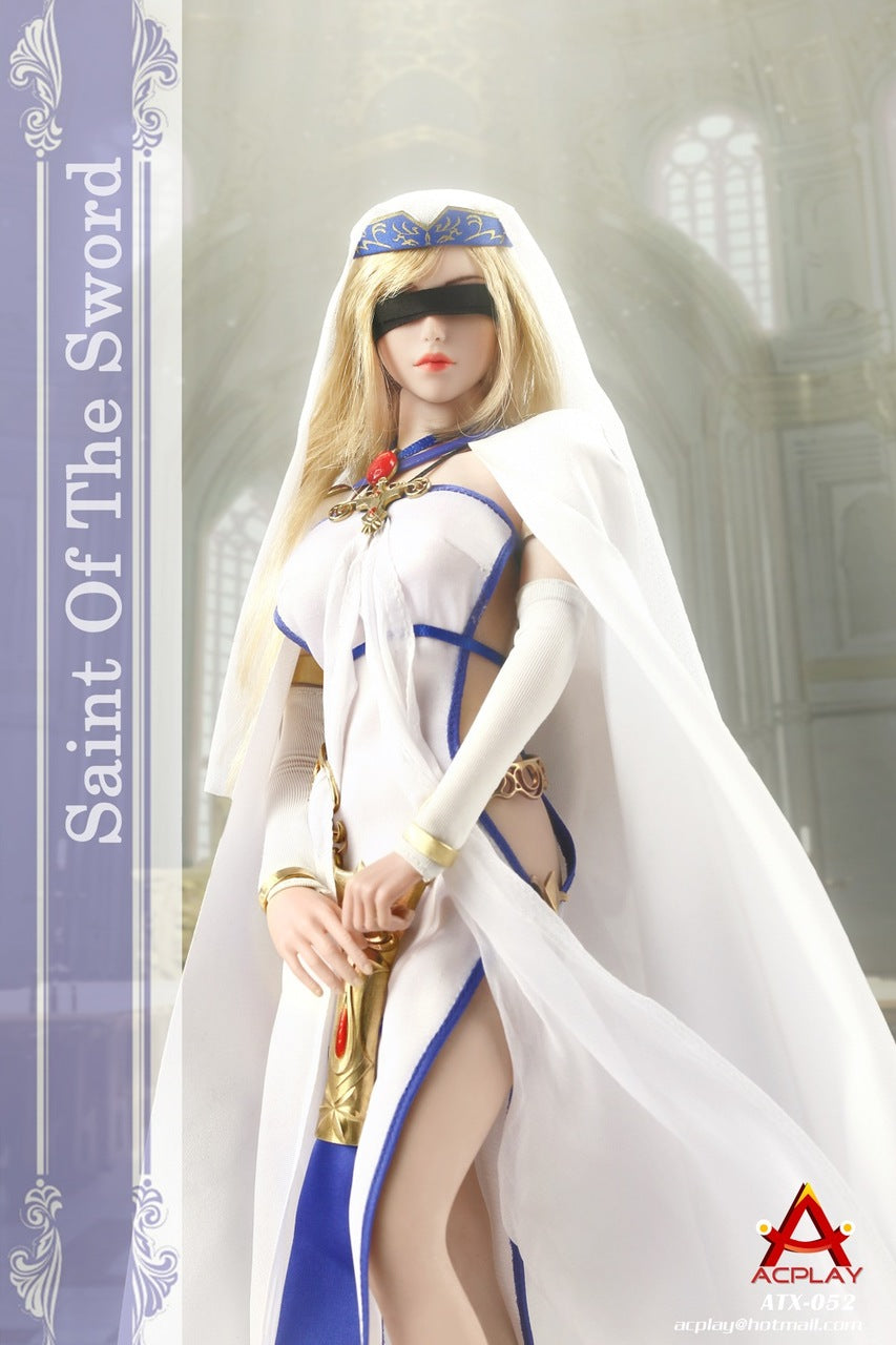 ACPLAY 1/6 Scale ATX 052 Gnome Killer Saint Of The Sword (Sword Maiden) Collectible Action Figure - Perfect for Anime Fans, Model Display & Gift Giving