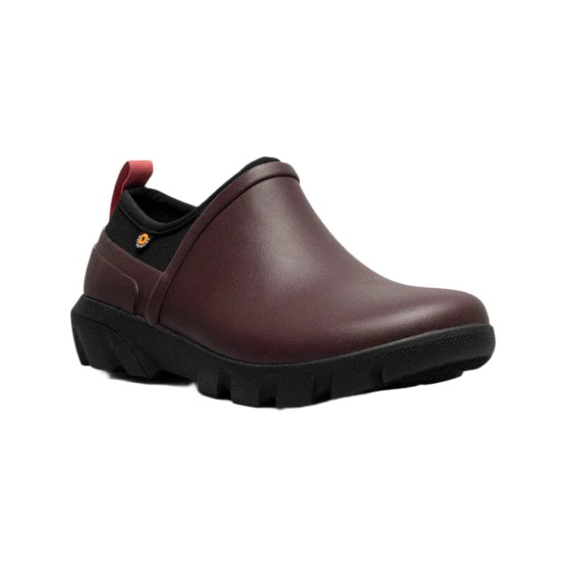 BOGS SAUVIE II Slip-On Waterproof Boots for Women - Comfortable & Warm Winter Shoes for Outdoor, Hiking, and Farm Work