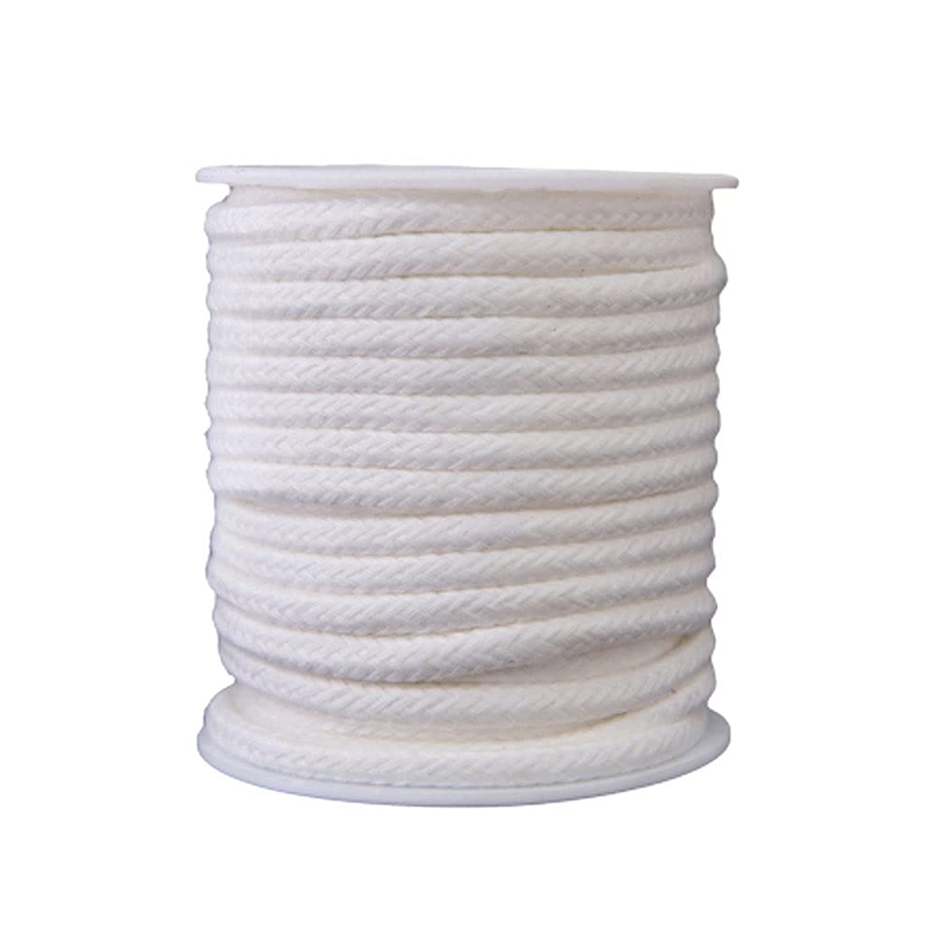1PCS Self Watering Wick Cord for Planter Pots - 50M Length (5mm Dia) Automatic Slow Release Irrigation System - DIY Wicking Device for Indoor/Outdoor Plants, Herb Garden, Hanging Baskets & Flower Pots