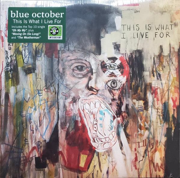 Blue October - This Is What I Live For (Limited Edition Green Vinyl LP) | Alternative Rock Music Album for Vinyl Collectors & Music Lovers - Perfect for Home Listening, Gifts & Record Collections