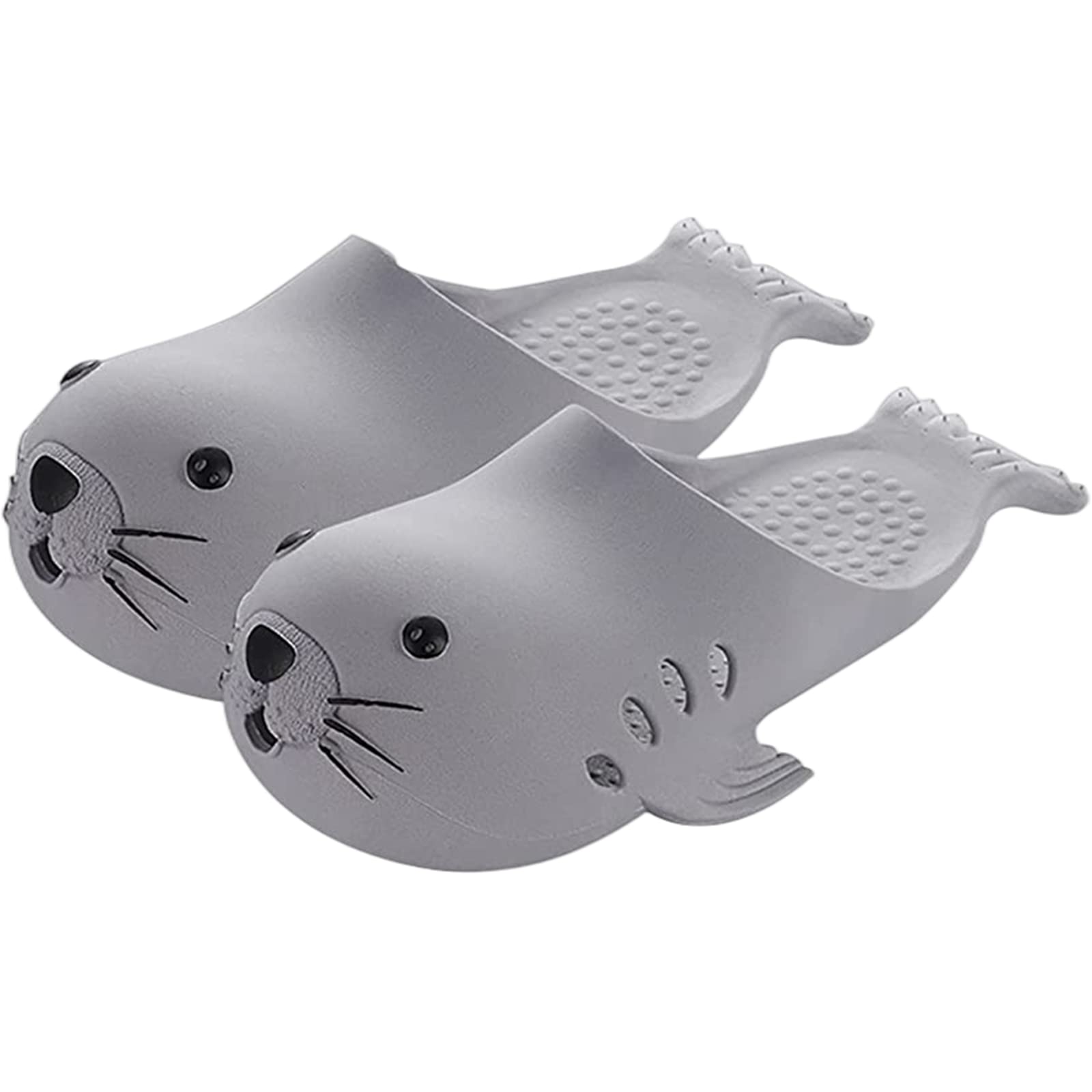 Sea Lion Slippers for Men & Women - Soft Animal House Slippers, Breathable Summer Beach Slides & Indoor Shower Shoes - Perfect for Home, Poolside, and Vacation Use