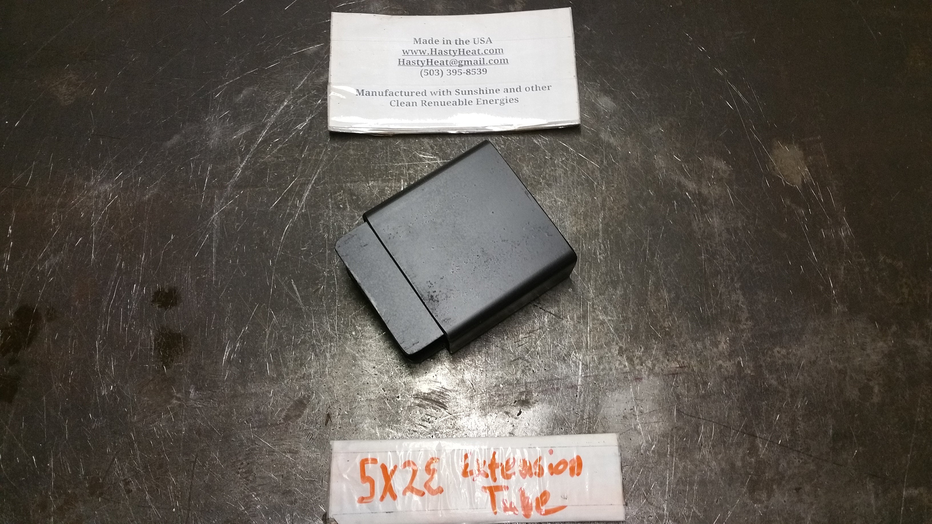 5x2 Extension Rectangular Tube Adapter - HVAC Duct Connector for Air Ventilation Systems | Perfect for Home, Office & Industrial Use