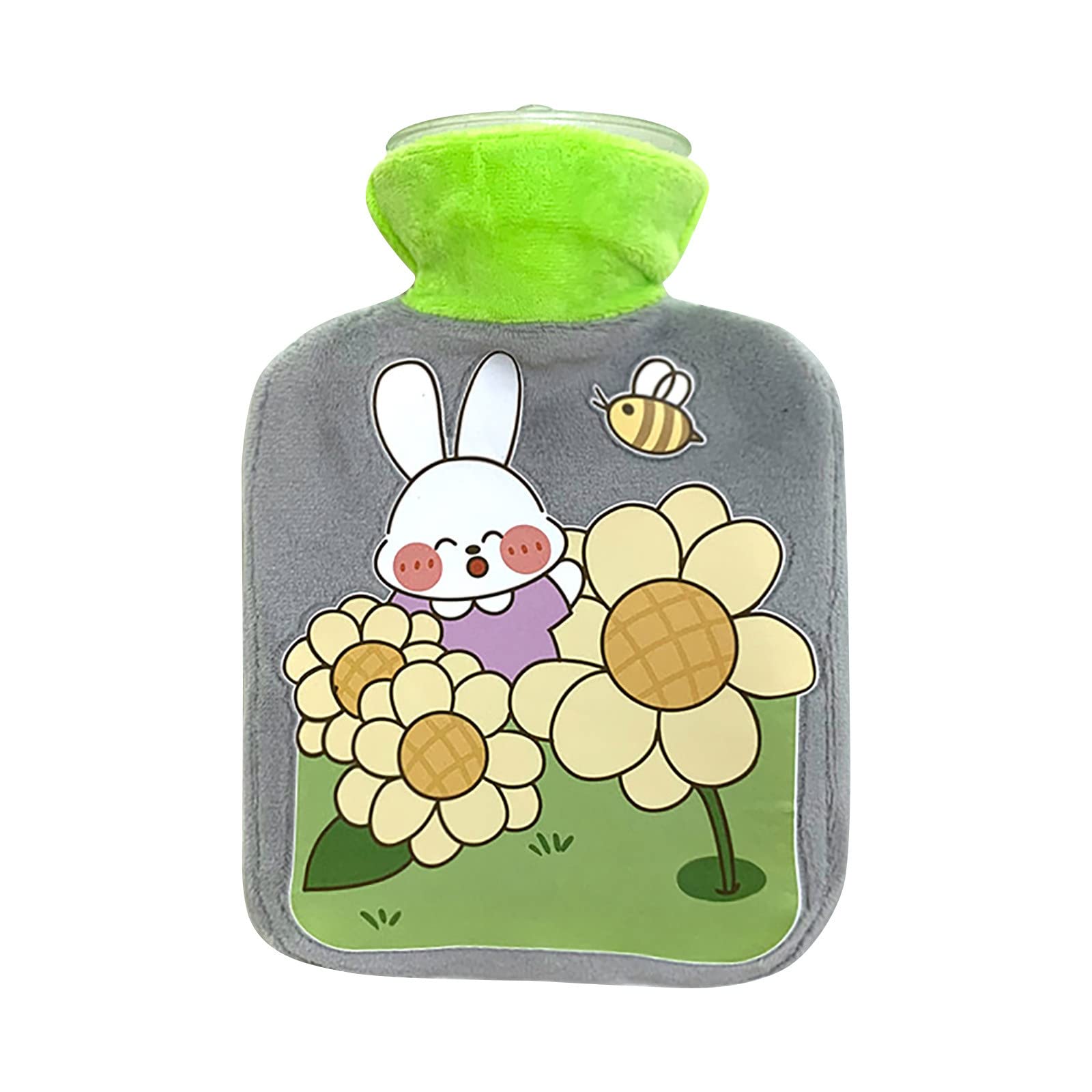 Celendi 300ml Refillable Hot Water Bottle - Explosion-Proof PVC Portable Hand Warmer for Winter, Travel, and Home Use