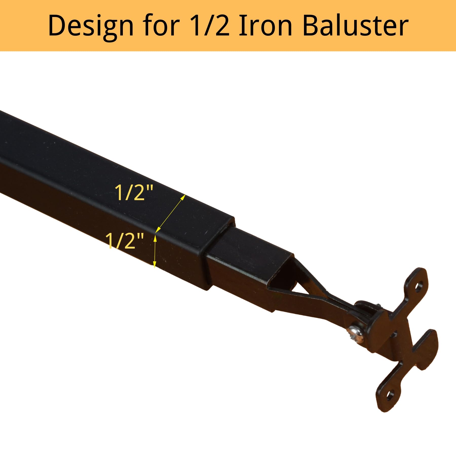 Angle Adjustable Baluster Connectors with Screws - 1/6