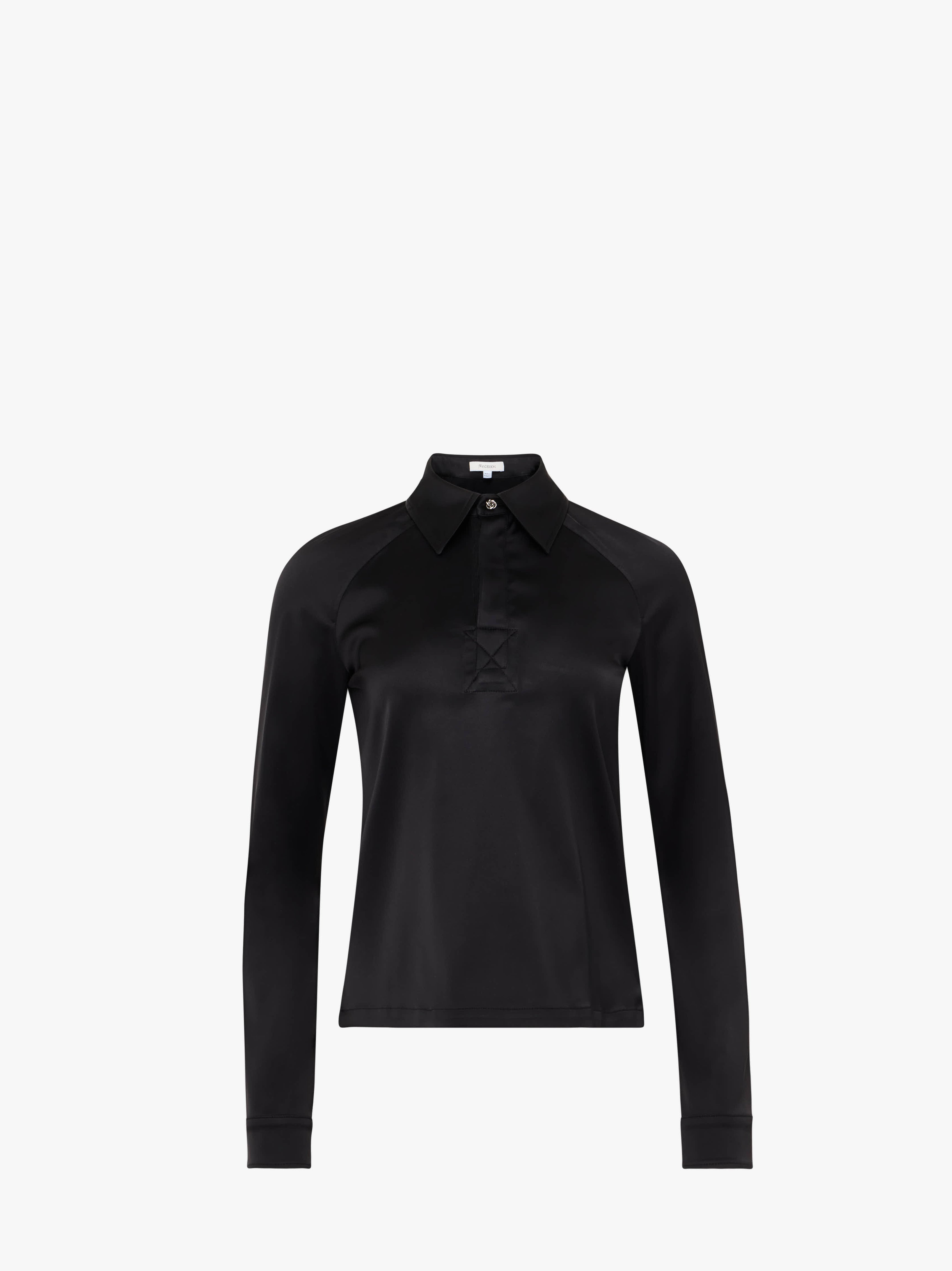 Men's Long Sleeve Polo Shirt - Comfortable Cotton Knit Casual Top for Work & Outdoor Activities | Business Casual & Weekend Wear
