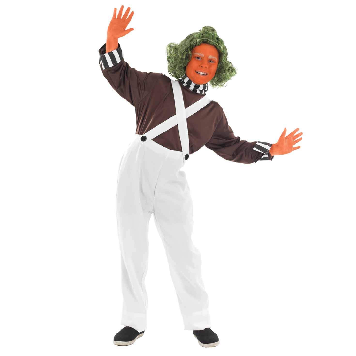 Fun Shack Kids Chocolate Factory Worker Costume for Boys - Willy Wonka Book Character Halloween Dress Up Outfit | Perfect for Halloween Parties, Book-Themed Events & Role Play