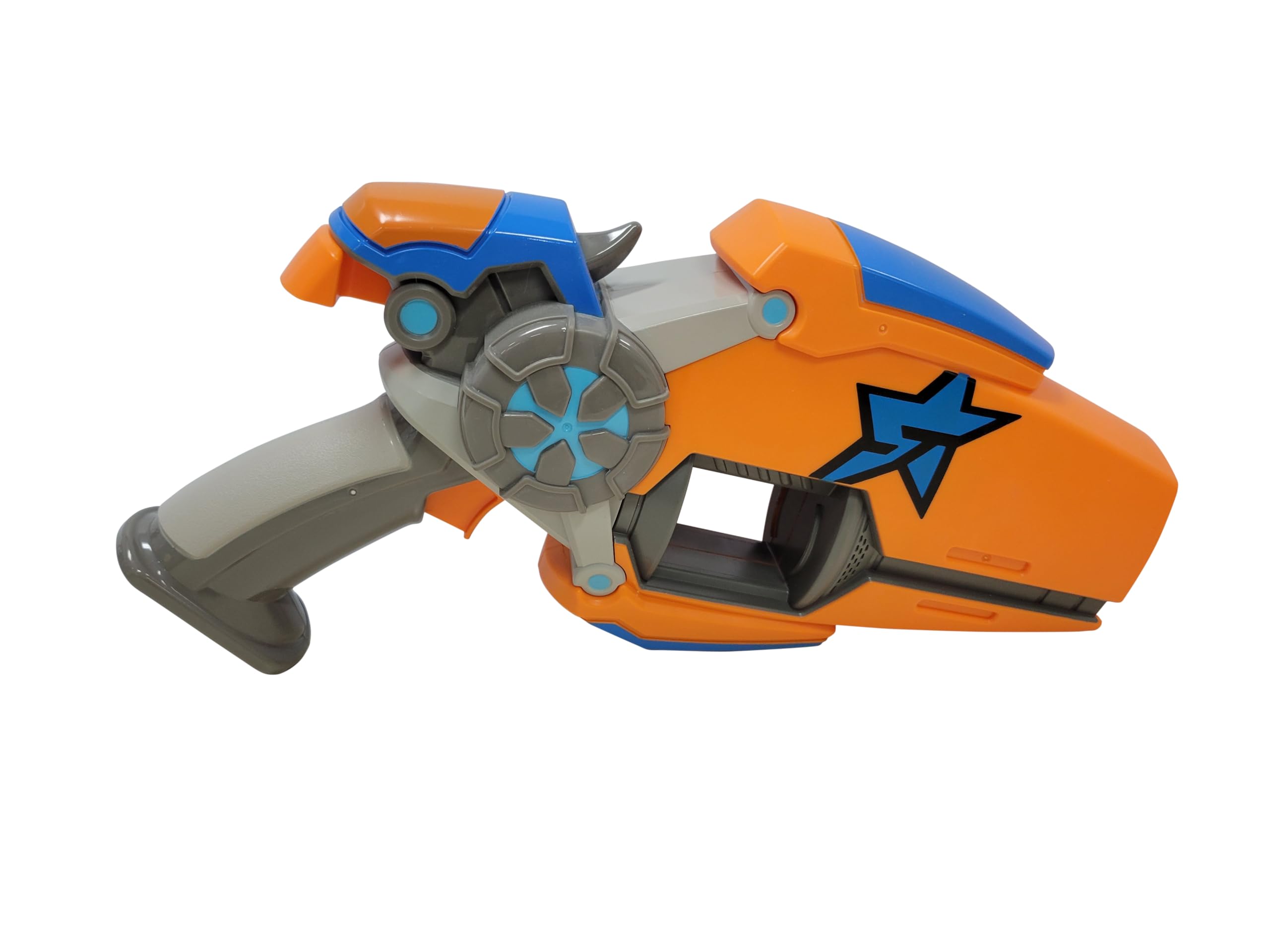 SLUGTERRA Blaster LUU04 Toy Gun with 6 Projectiles & Rotating Barrel - Kids Outdoor Play Toy for Ages 4+ | Perfect for Backyard Battles, Nerf Wars & Action Role Play Games