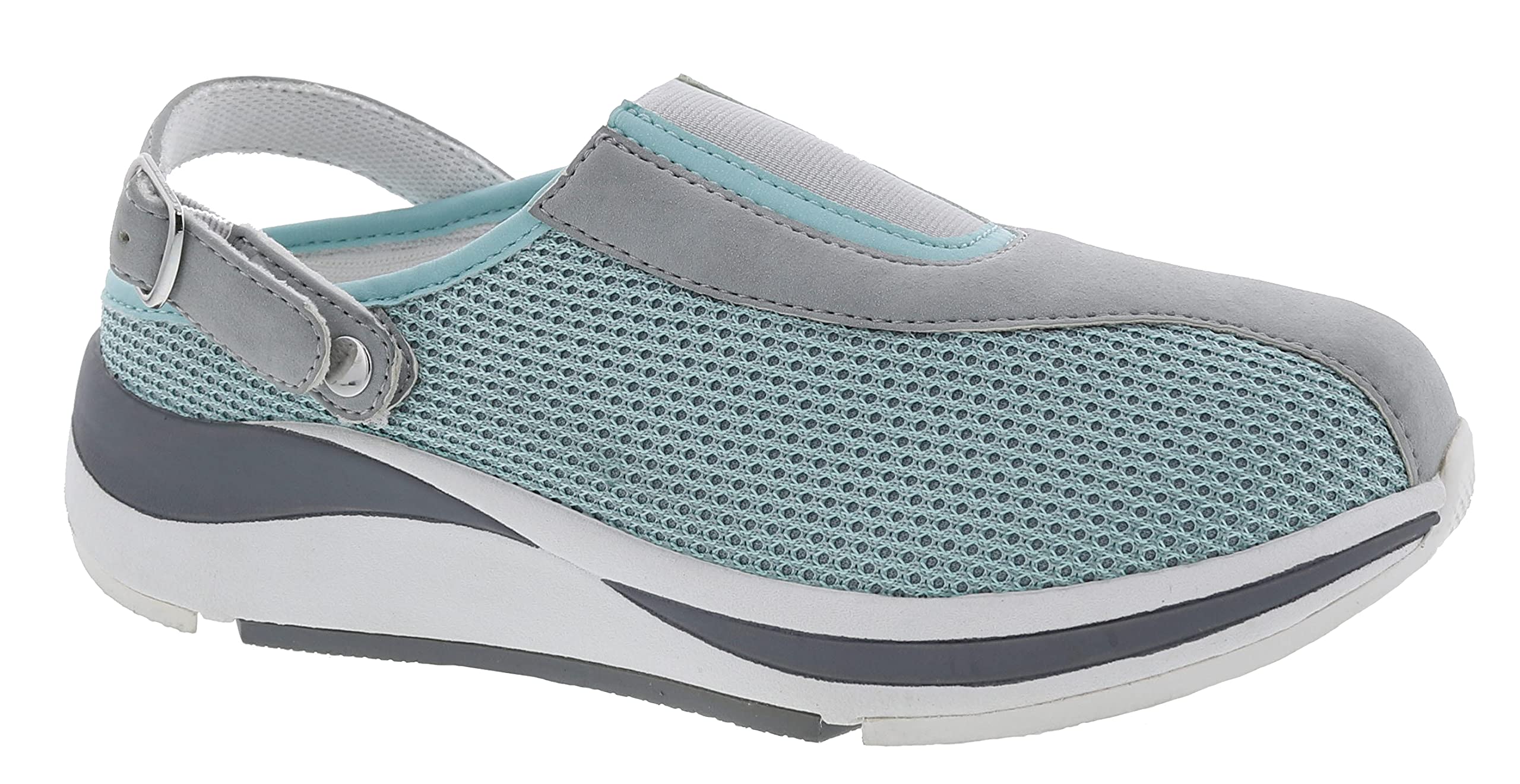 Drew Women's Slip-On Shoes - Lightweight, Slip-Resistant & Adjustable Strap for Work, Nursing, Walking & Comfortable All-Day Wear