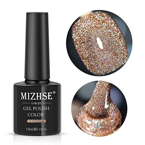 A-Glitter Gold Gel