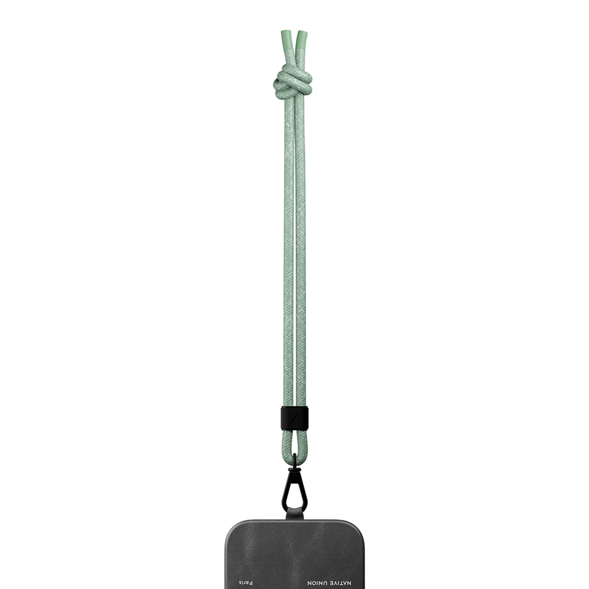 Native Union Universal Wrist Sling – Adjustable & Detachable Phone Strap – Eco-Friendly 100% rPET Recycled Polyester – Compatible with iPhone, Samsung & All Smartphones (Sage Green) – Perfect for Hiking, Travel & Everyday Phone Security
