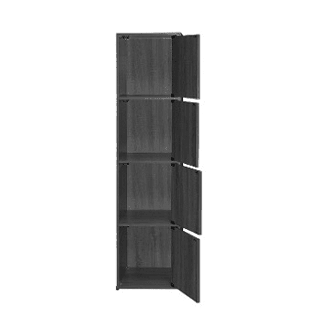Koen 4-Tier Storage Cabinet - Organize Home, Office & Garage - Durable Shelving Unit for Closet, Pantry & Utility Room