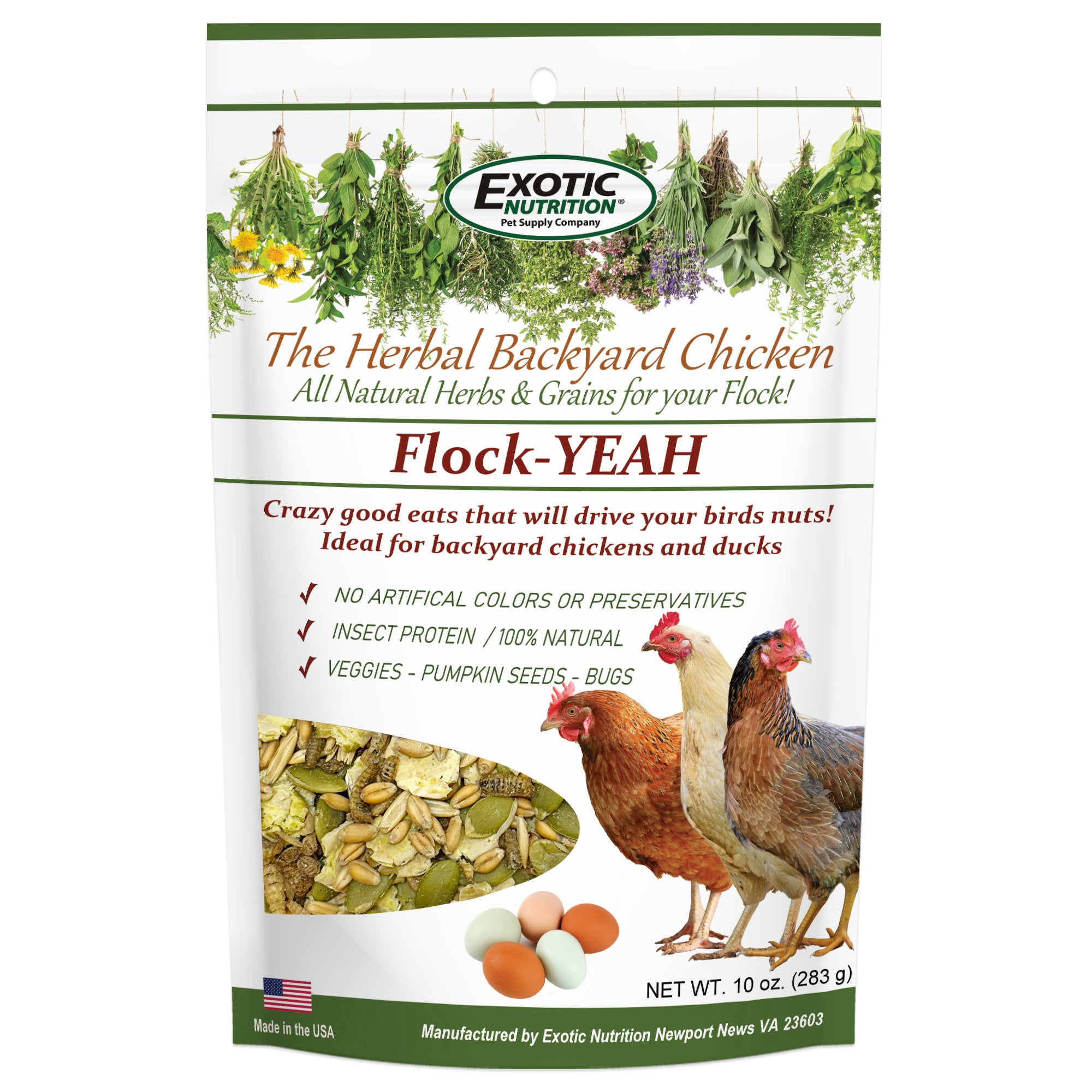 Premium Chicken Treats 3-Pack - All-Natural Healthy Snacks for Chickens - Perfect for Training, Rewards & Backyard Poultry Care