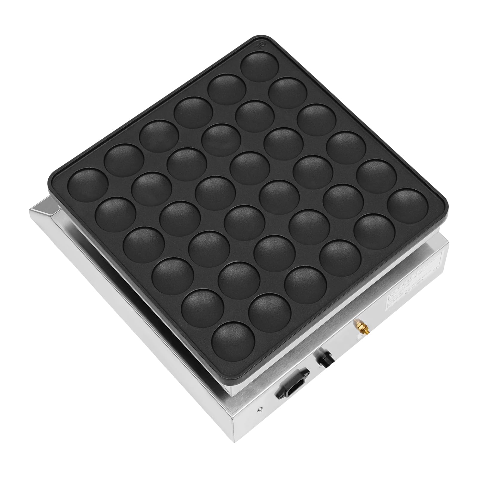 Commercial Pancake Maker Machine - 36PCS Mini Dutch Pancake Baker, Non-Stick Electric Muffin Maker, 110V 1000W for Home & Kitchen - Perfect for Breakfast, Brunch, Cafes, and Bakeries