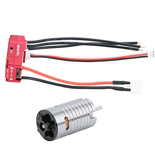 High-Performance Brushless Motor & ESC Set with Metal Heat Sink - 7500KV Titanium Motor for 1/24, 1/28, 1/32 RC Cars - Ideal for Outdoor Racing, Drifting & Off-Road RC Adventures